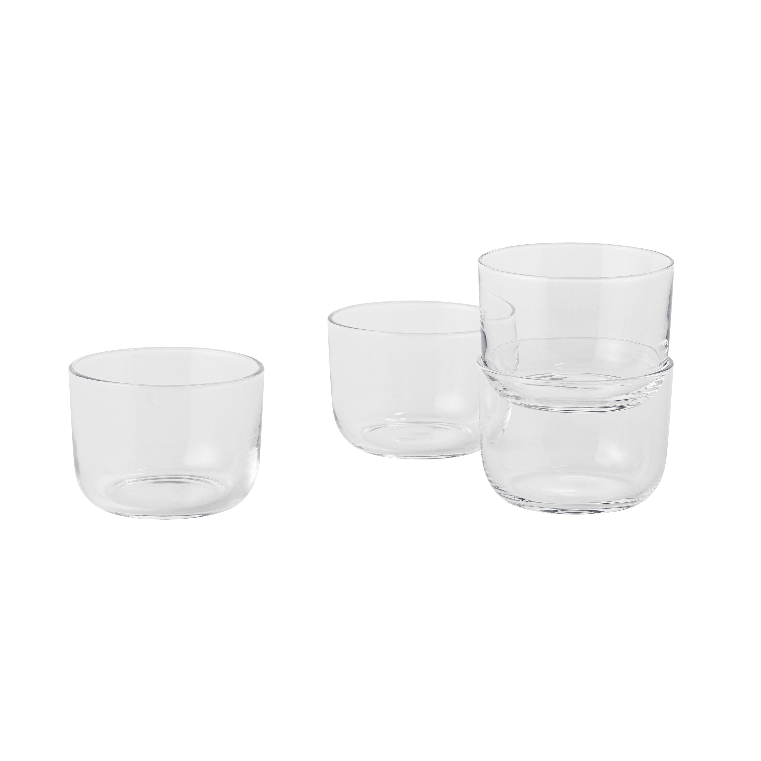 CORKY Glassware Set - Transparent Glass
