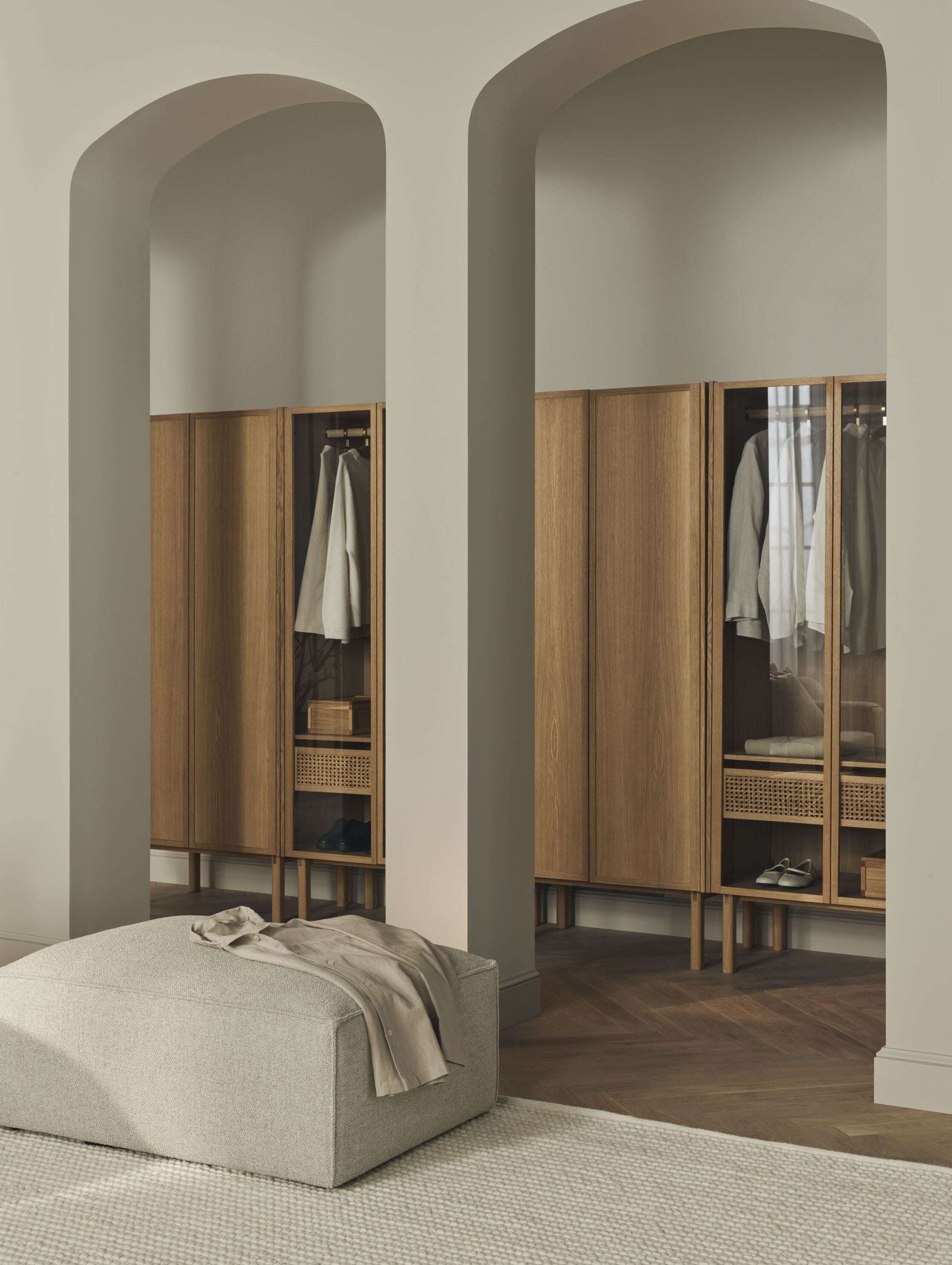 Puf COSIMA gestoffeerd