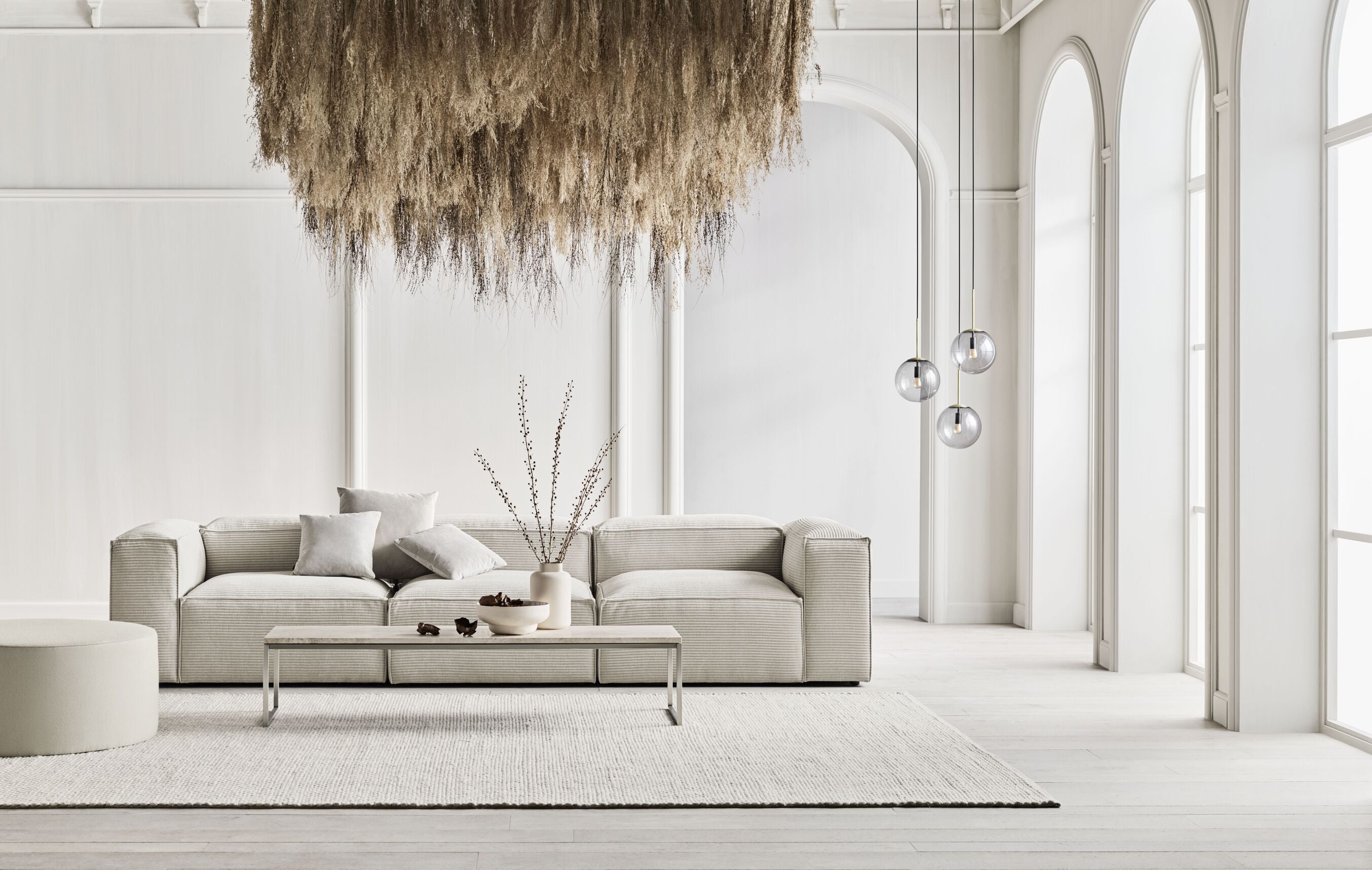 Vloerkleed BRAID beige