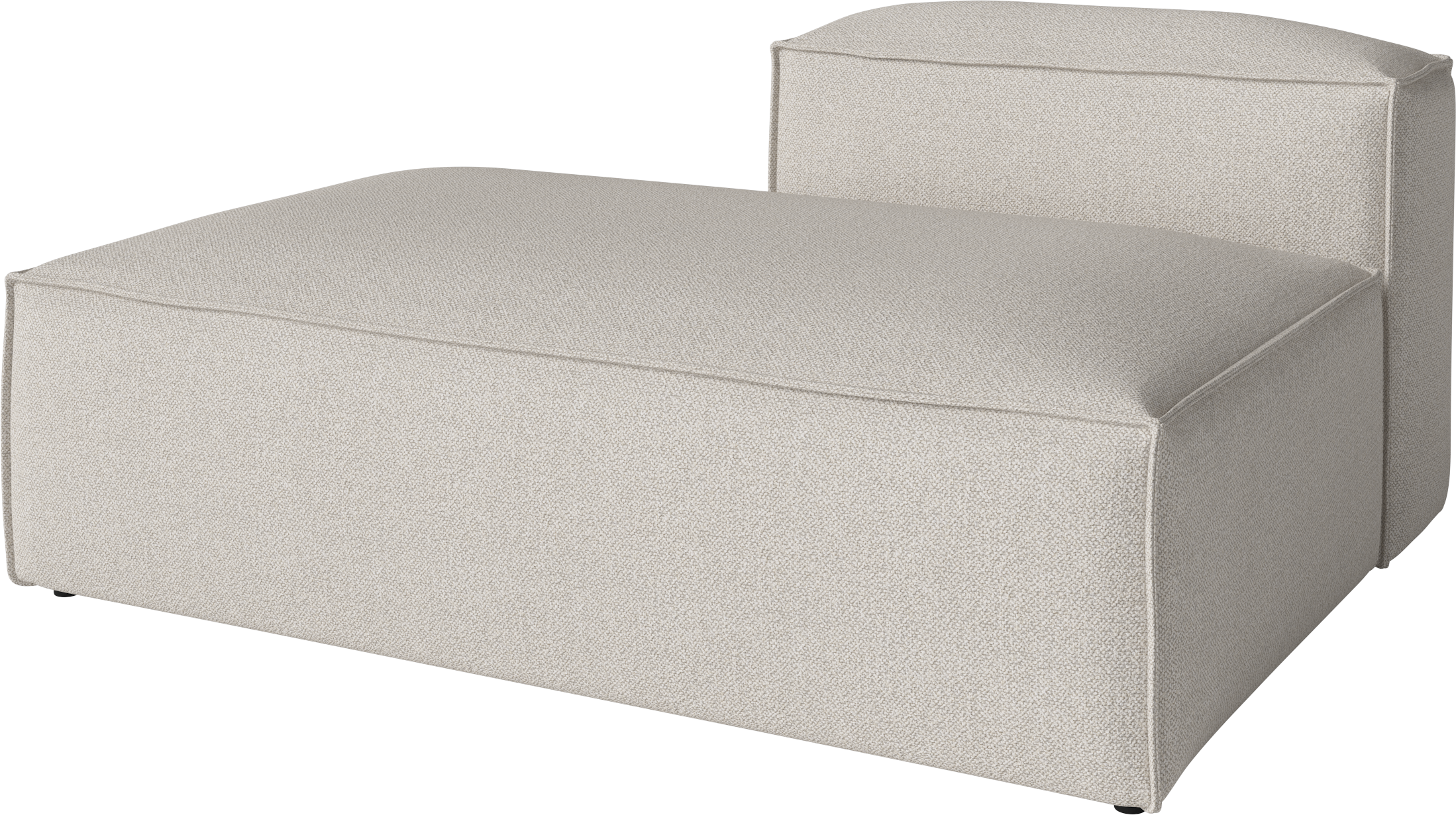 Modulares Sofa Cosima - links -Handmodul mit einer offenen Seite