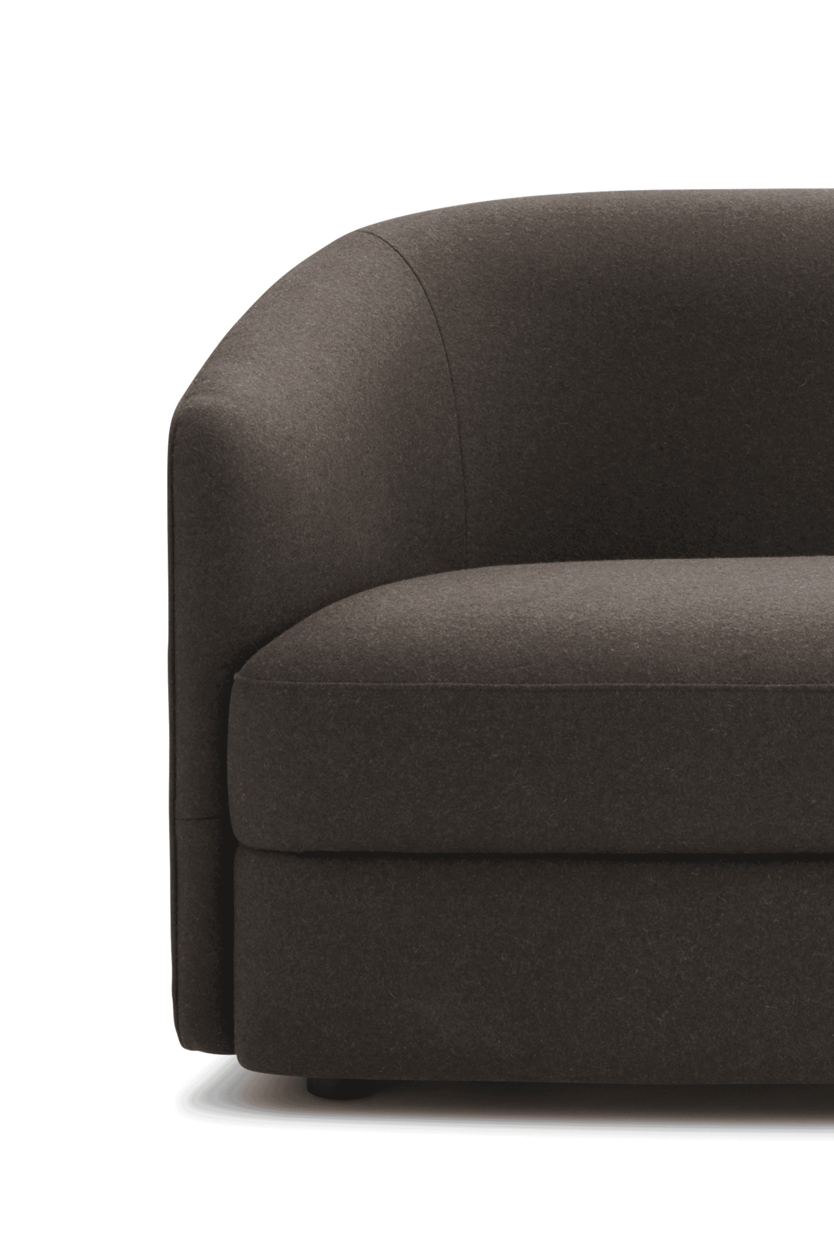 Bank 2-zits COVENT NARROW gestoffeerd