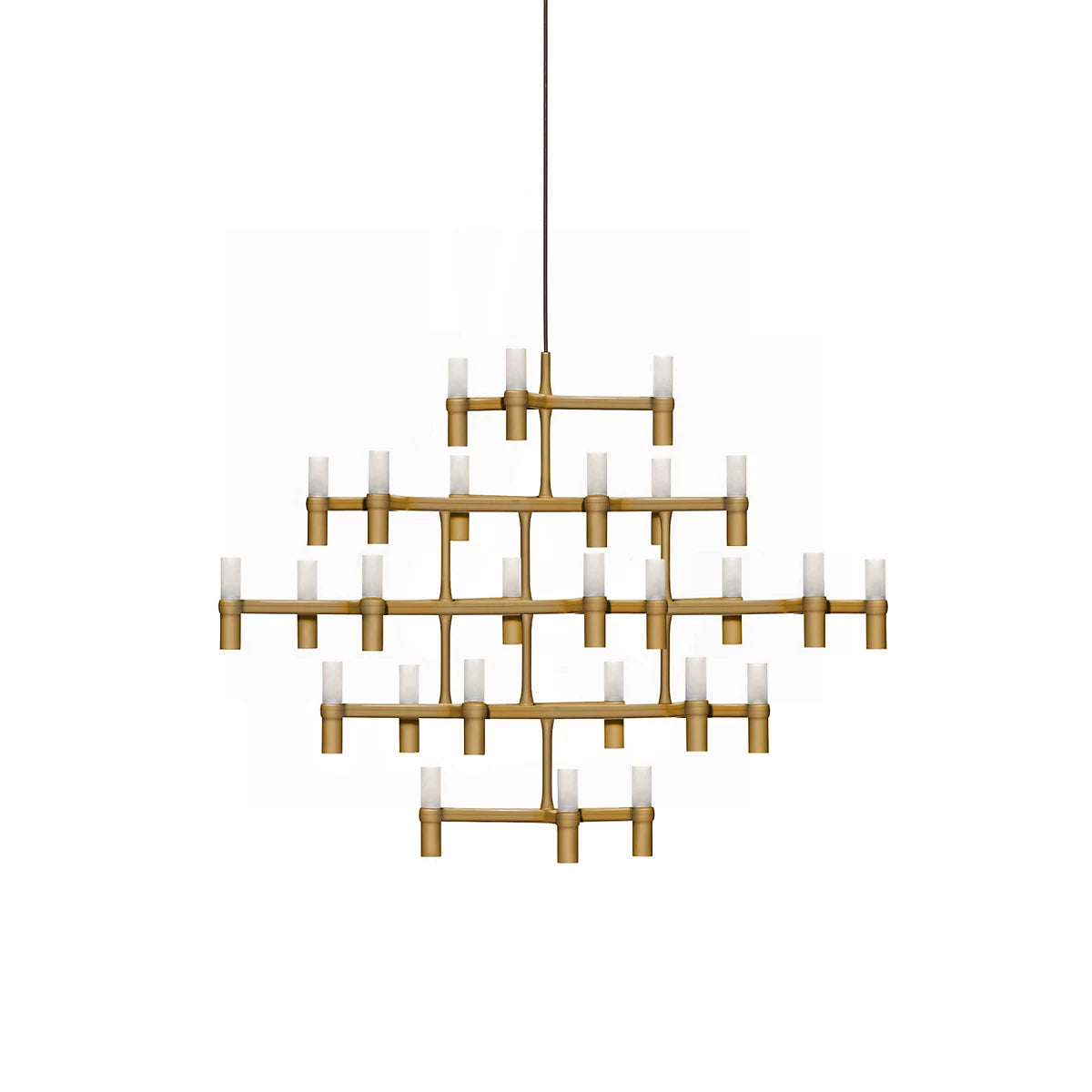 Hanglamp CROWN MAJOR goud