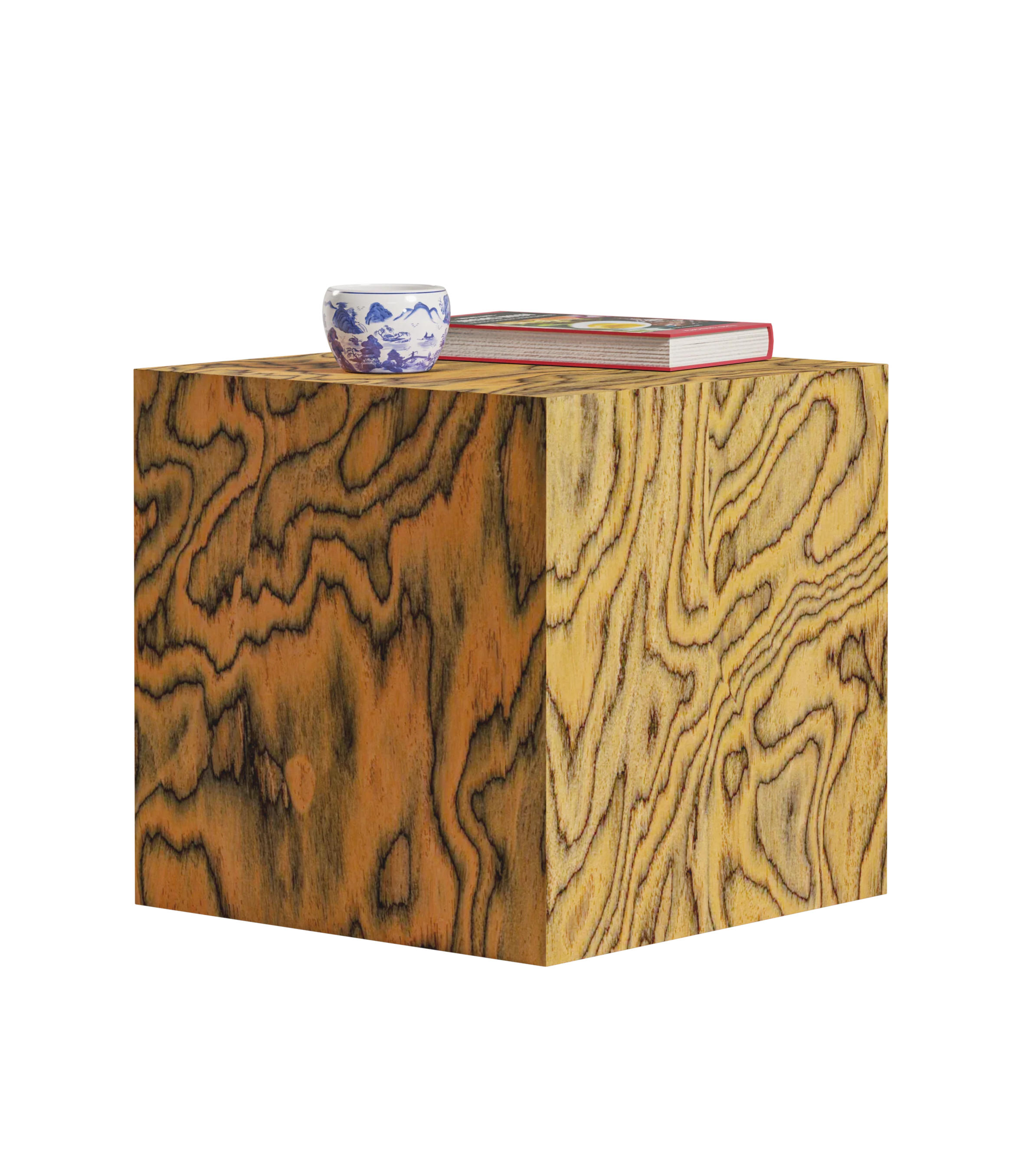 Beistelltisch CUBE Sottsass gelb