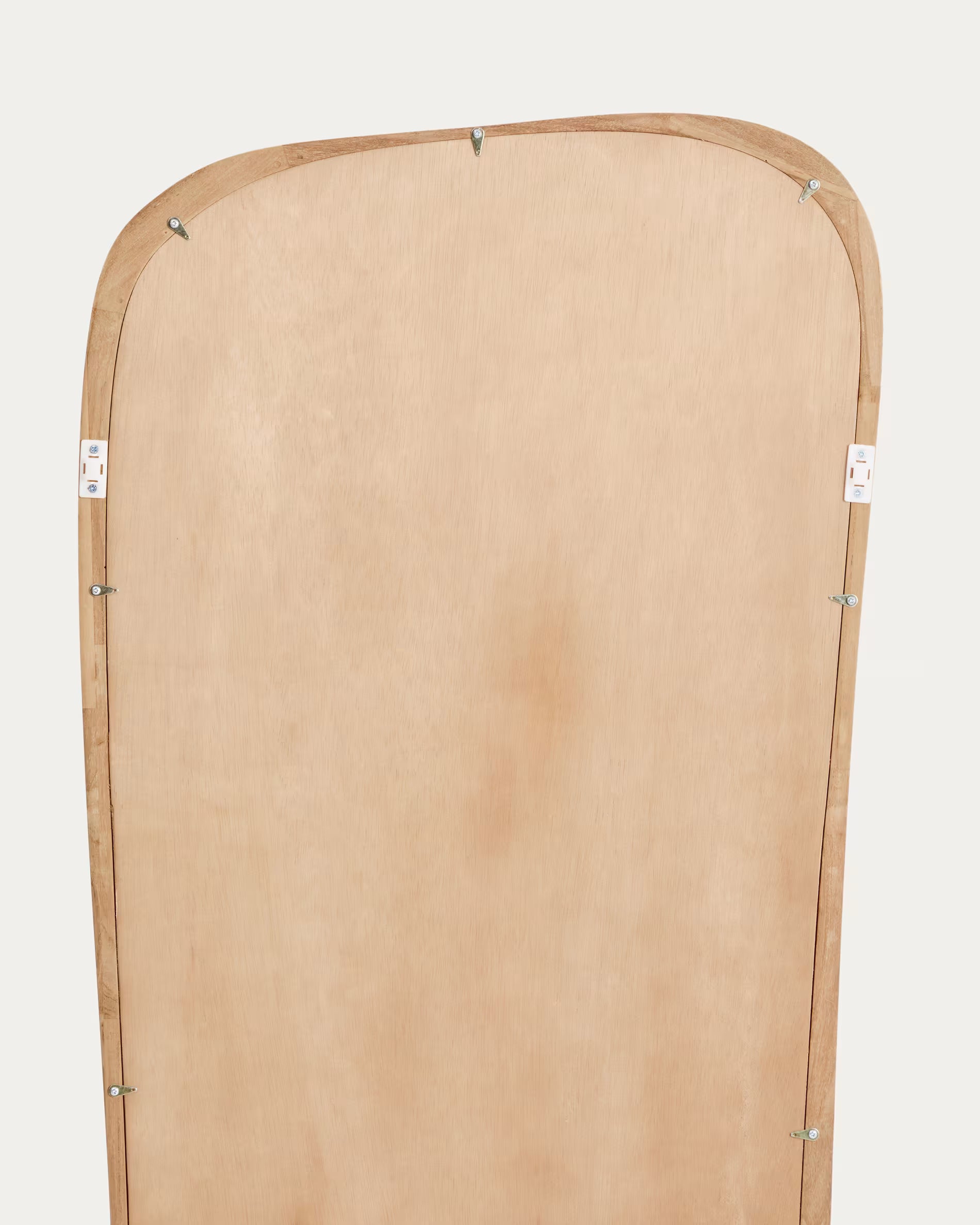 Länglicher Spiegel ALURA Teakholz