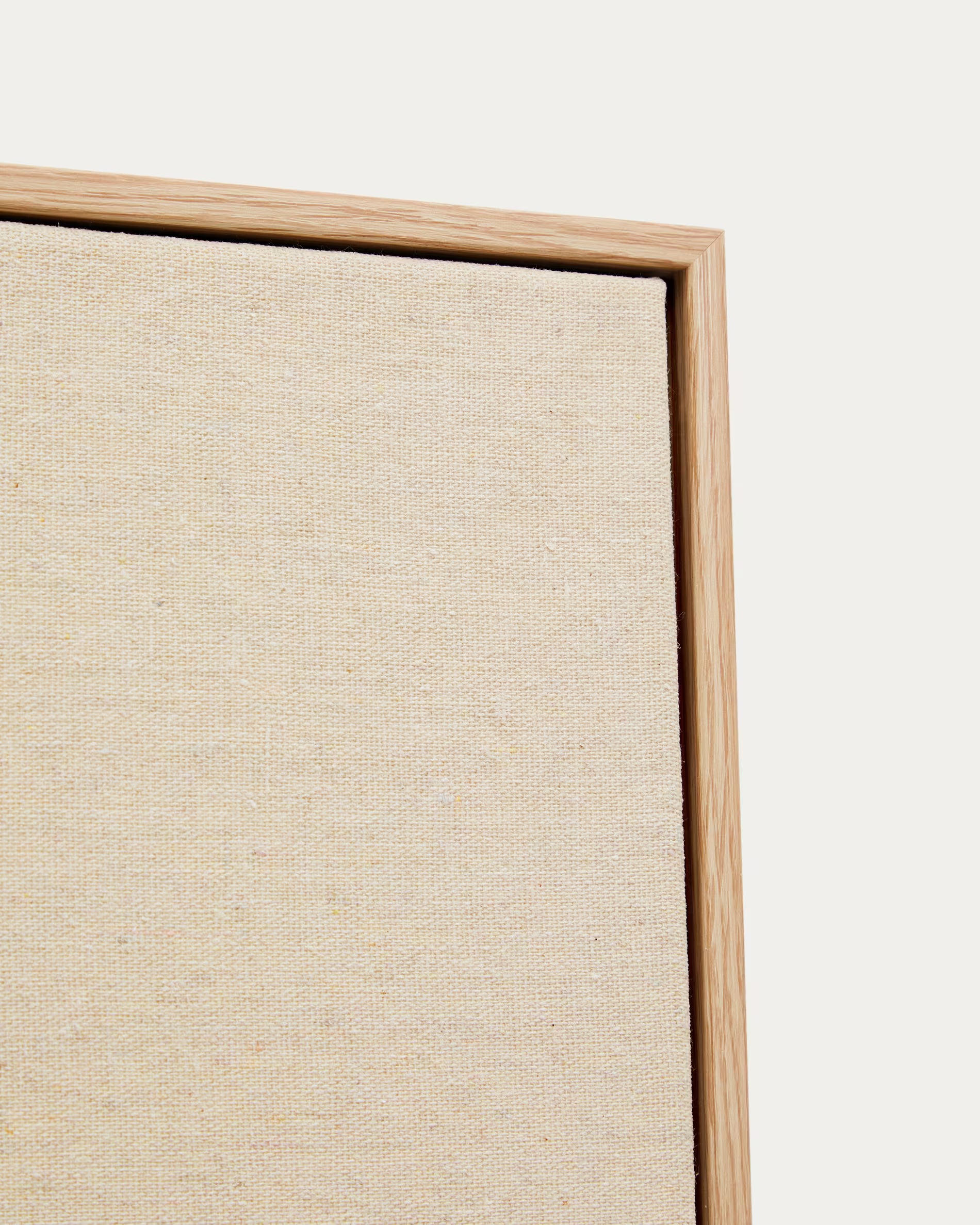 Beige SALIN schilderij met horizontale lijn