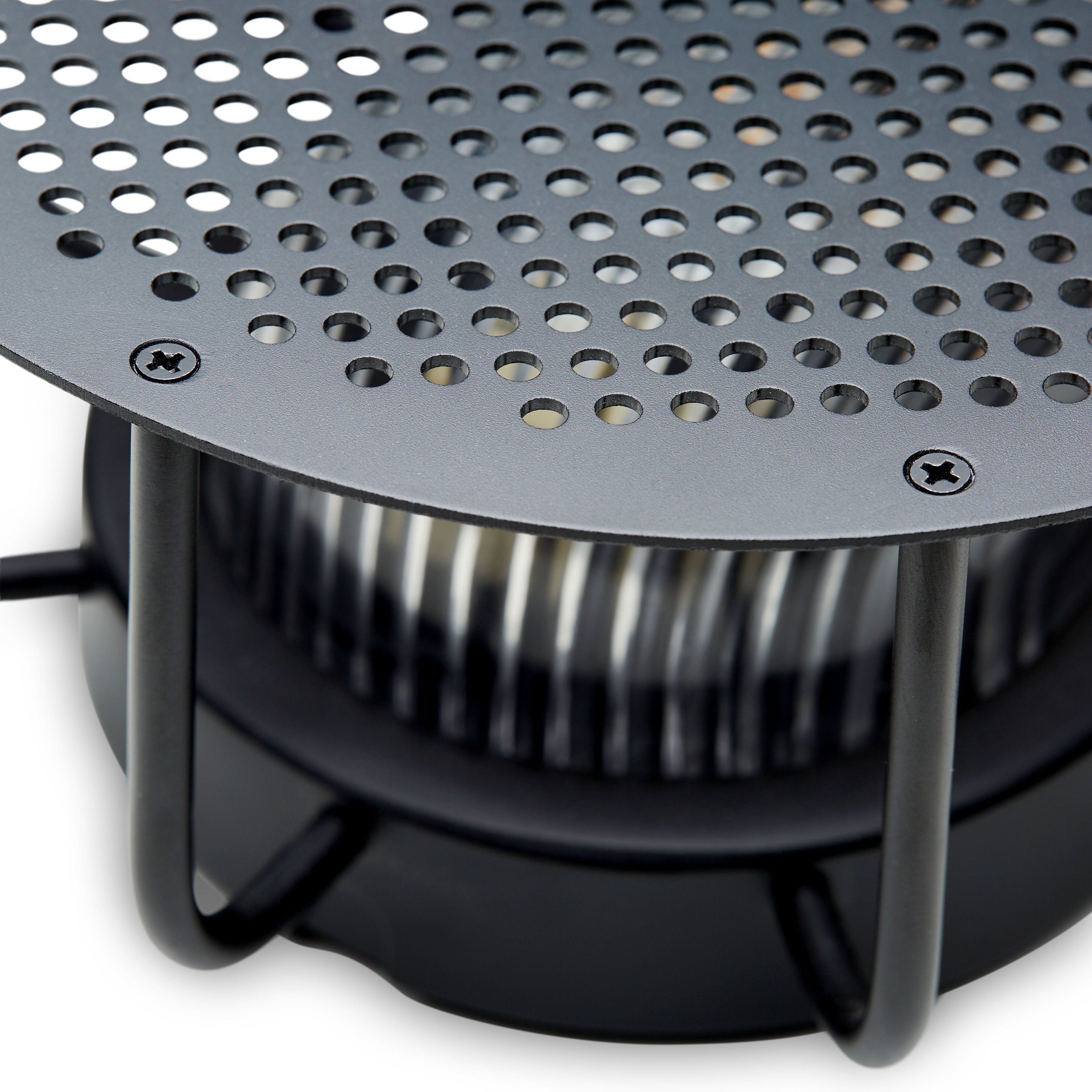 NIGHT RIDER black outdoor wall lamp