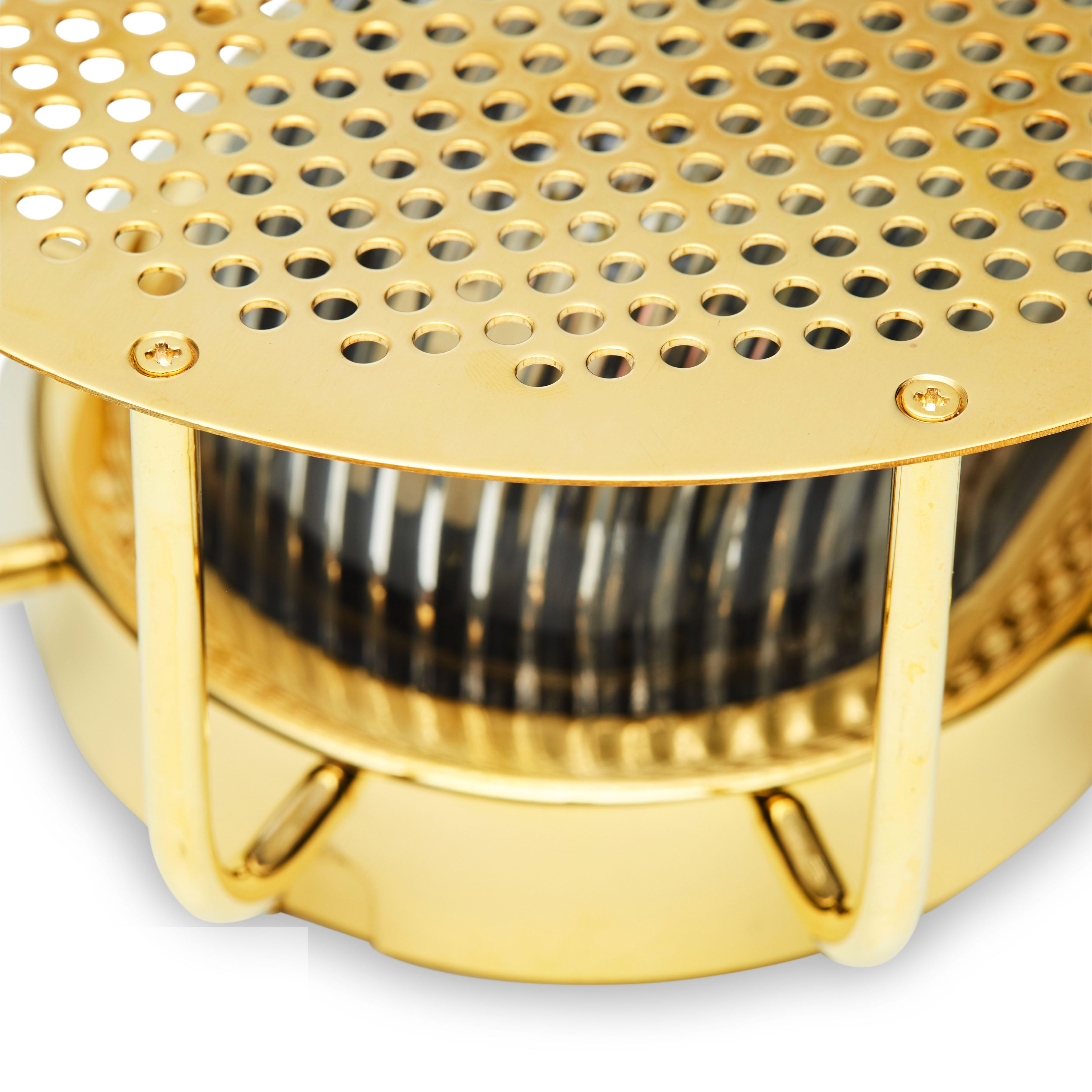 Outdoor Wall Light NIGHT RIDER raw brass