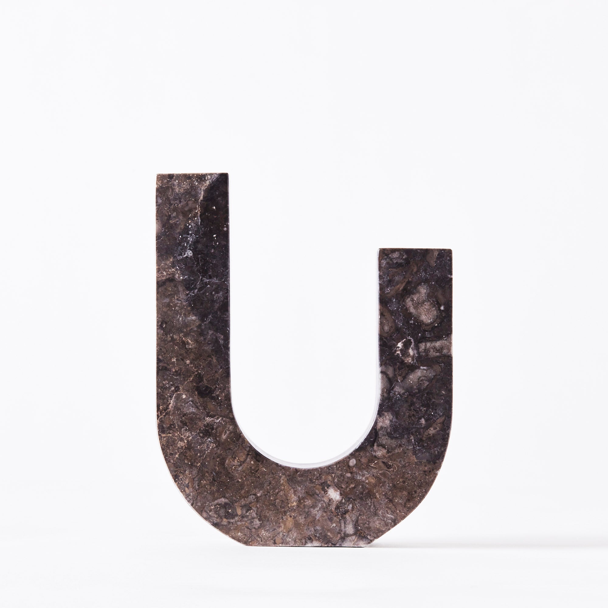 ARCO Candle Holder Gray Marble