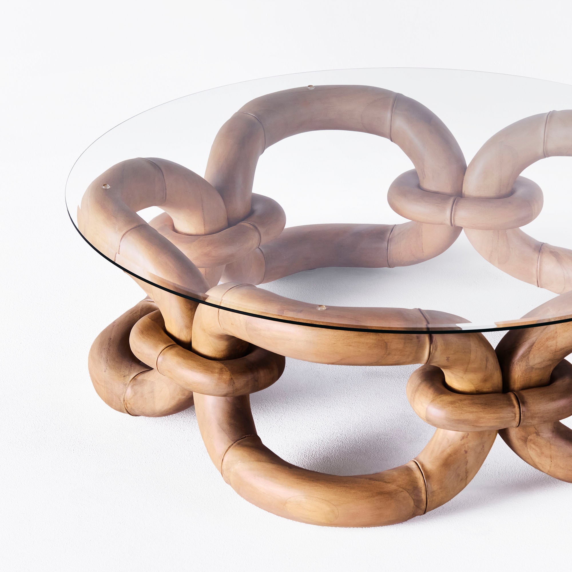 BAMBOO BRACELET koffietafel beukenhout