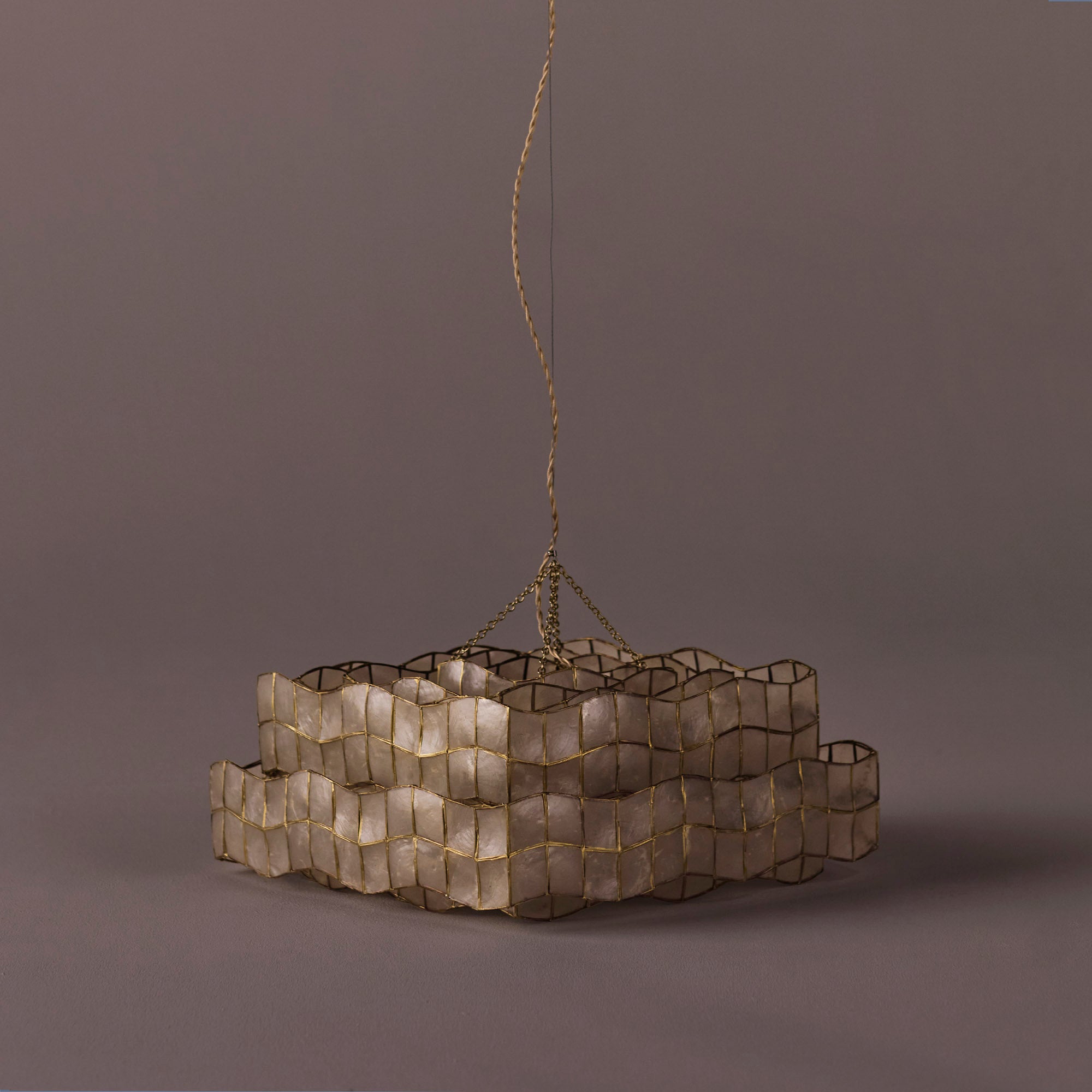 Hanglamp CORNELIA schelpen Capiz