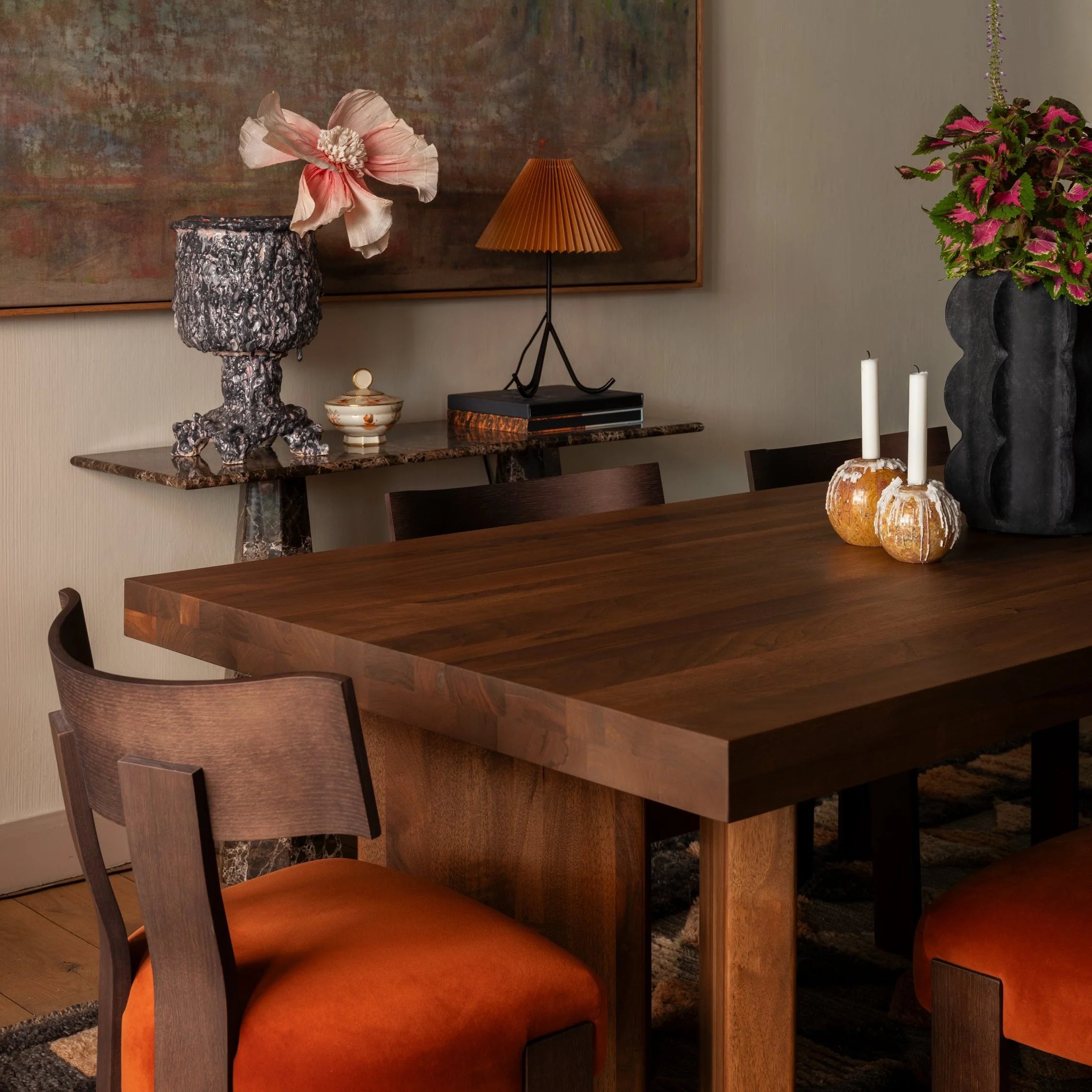 FRENCH Walnut Wood Table