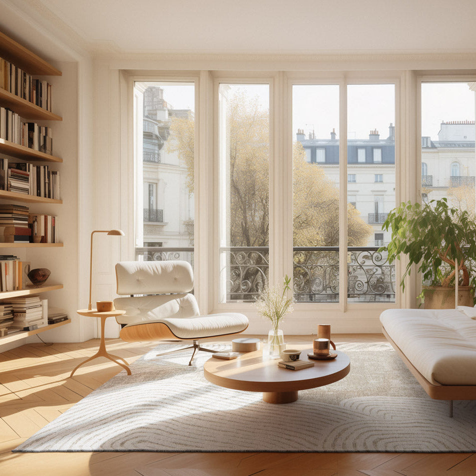 Teppich DECO RUGS beige mit Creme