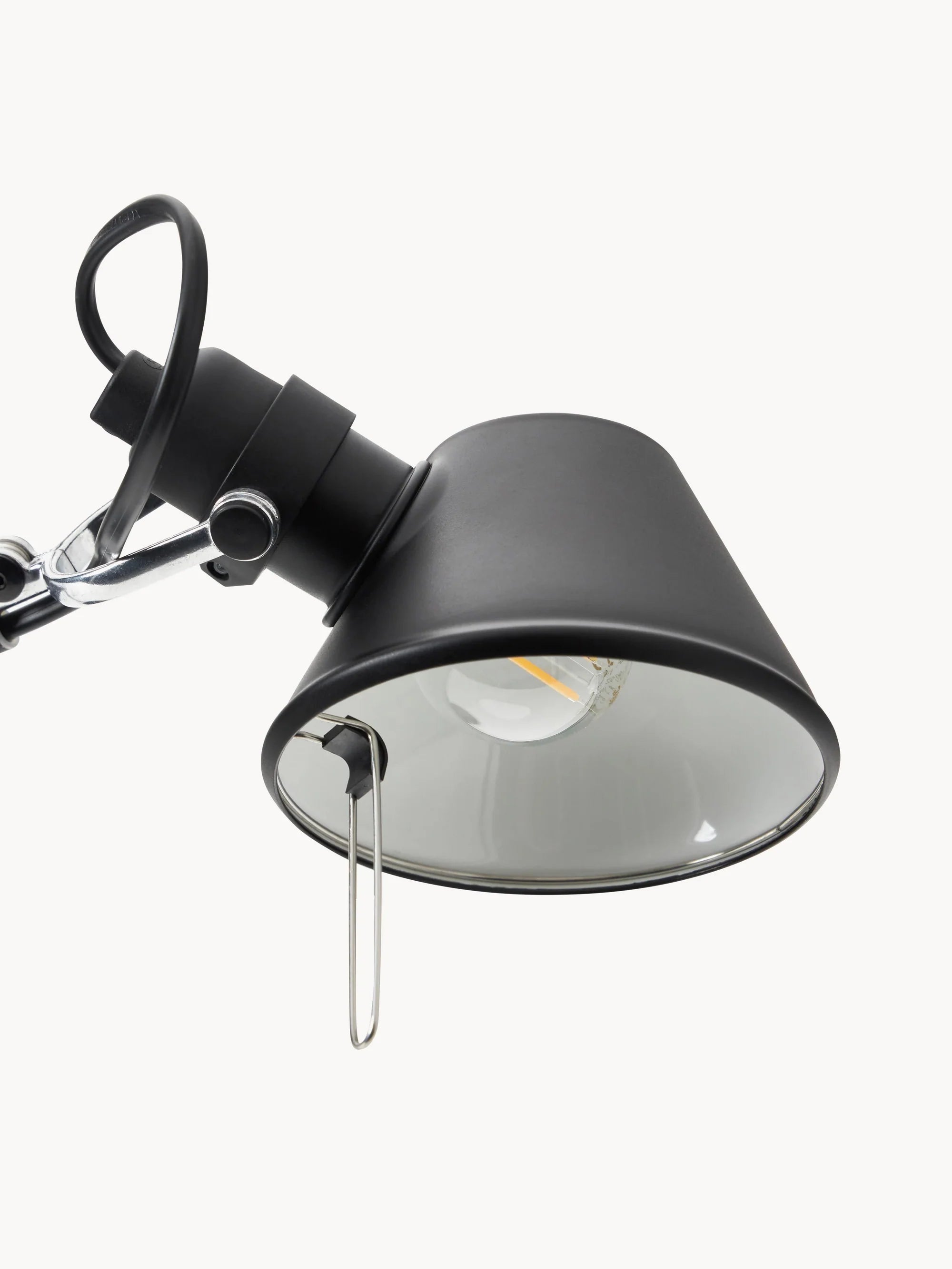Schreibtischlampe verstellbar TOLOMEO MICRO matt schwarz