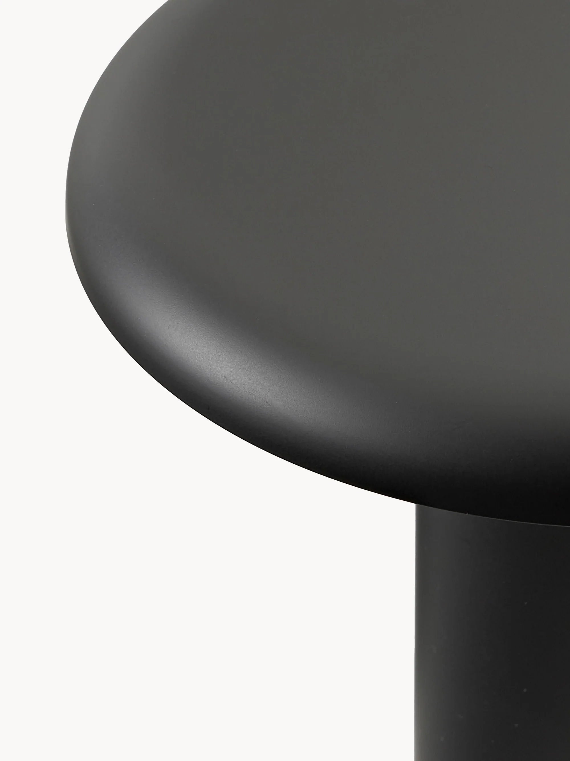 Draagbare lamp TAKKU gelakt zwart