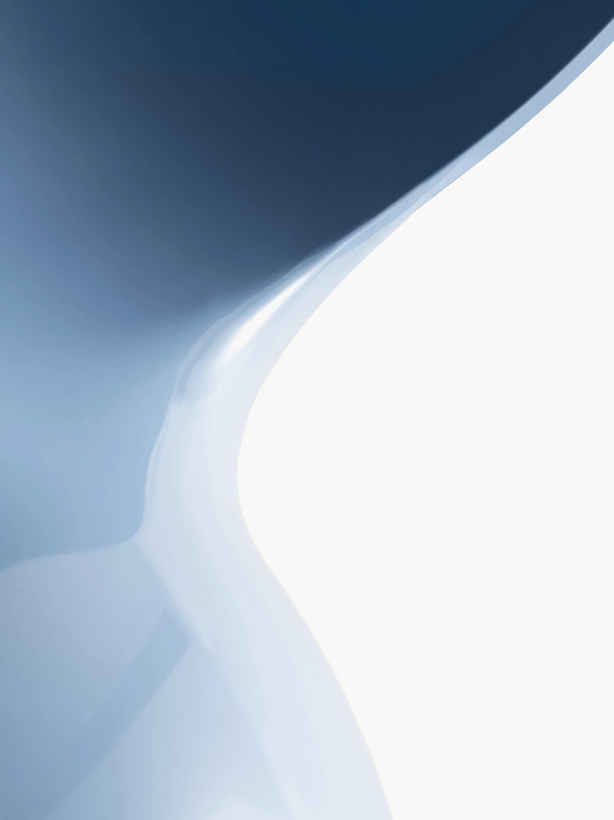 Tafellamp DALÙ lichtblauw