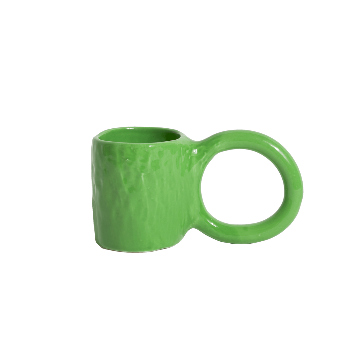 Donut mok met groene kleur