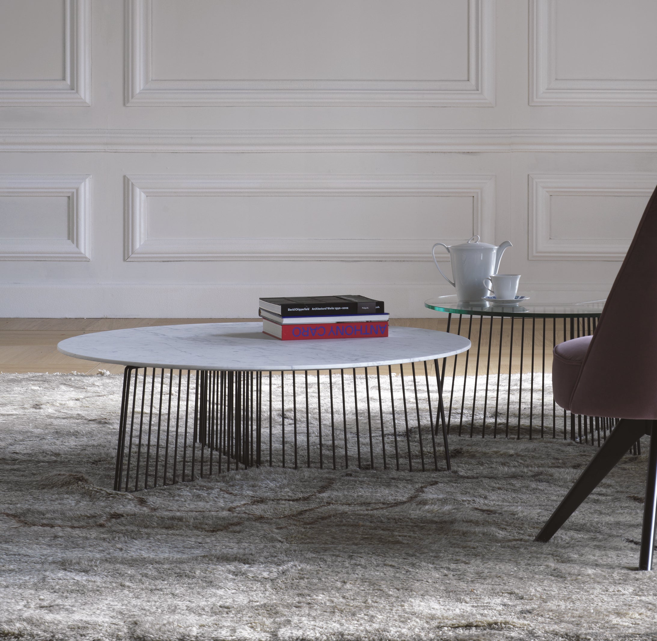 Anapo glass coffee table