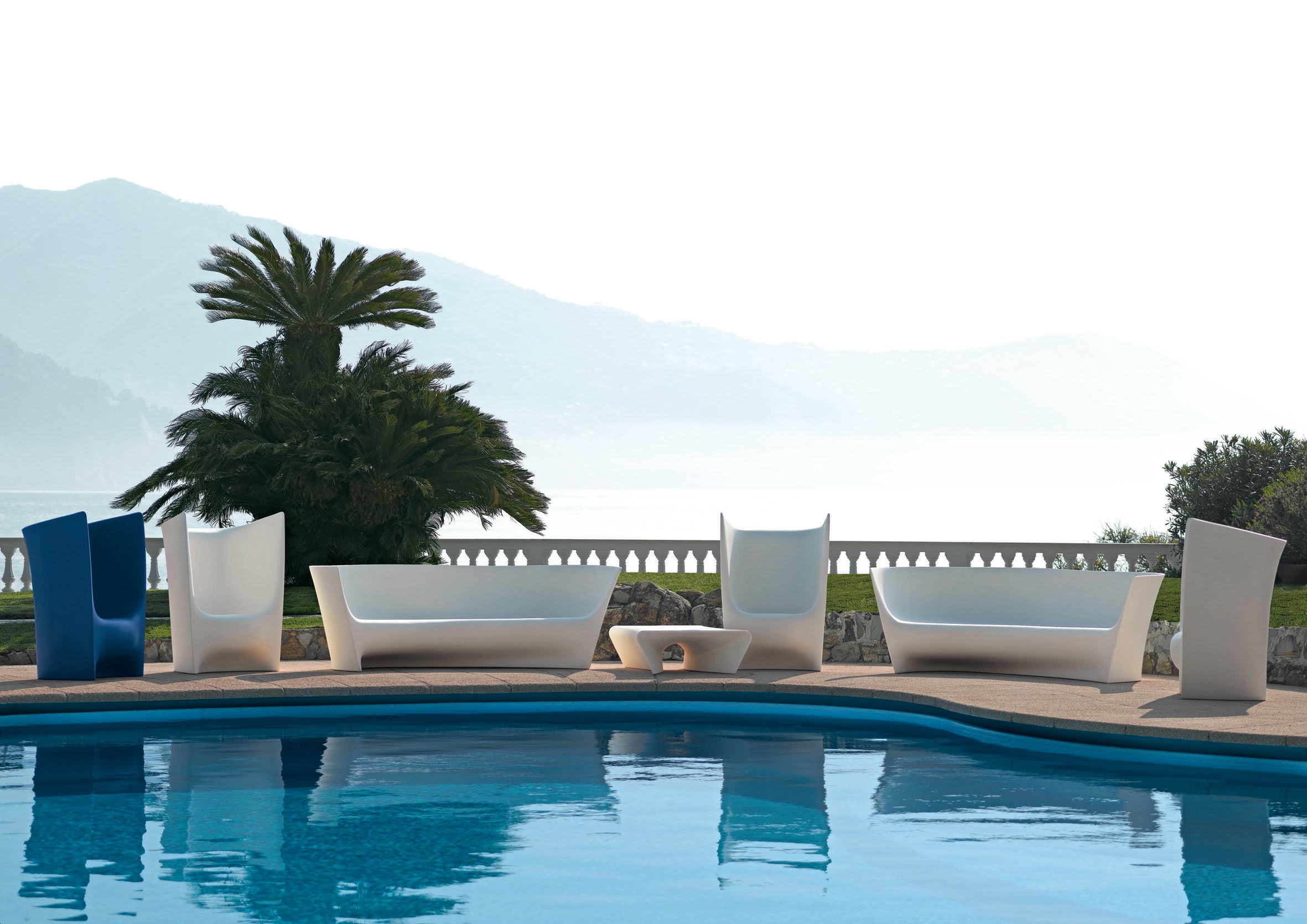 Witte PIAFFE salontafel