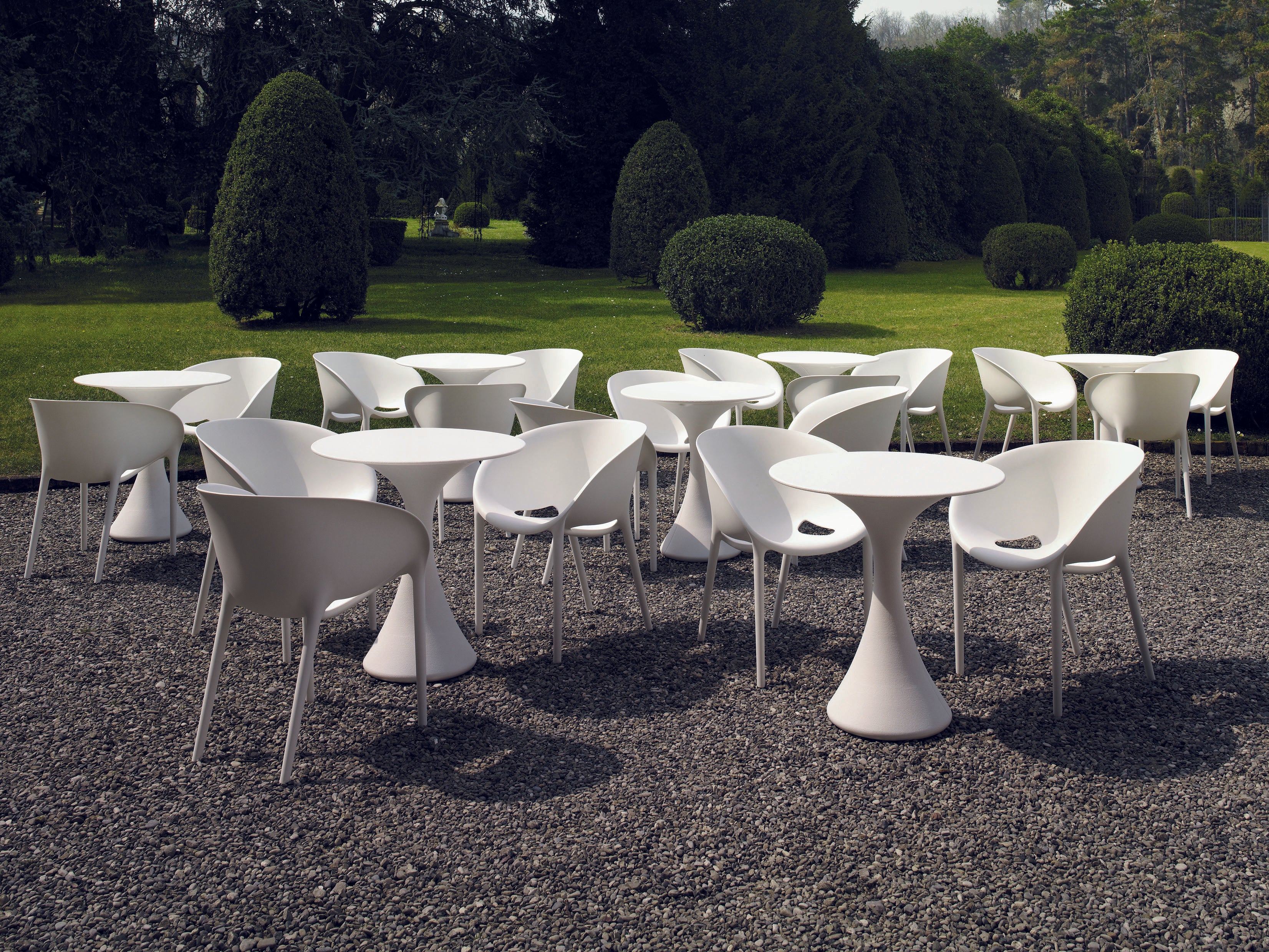 Koffietafel KISSI KISSI wit