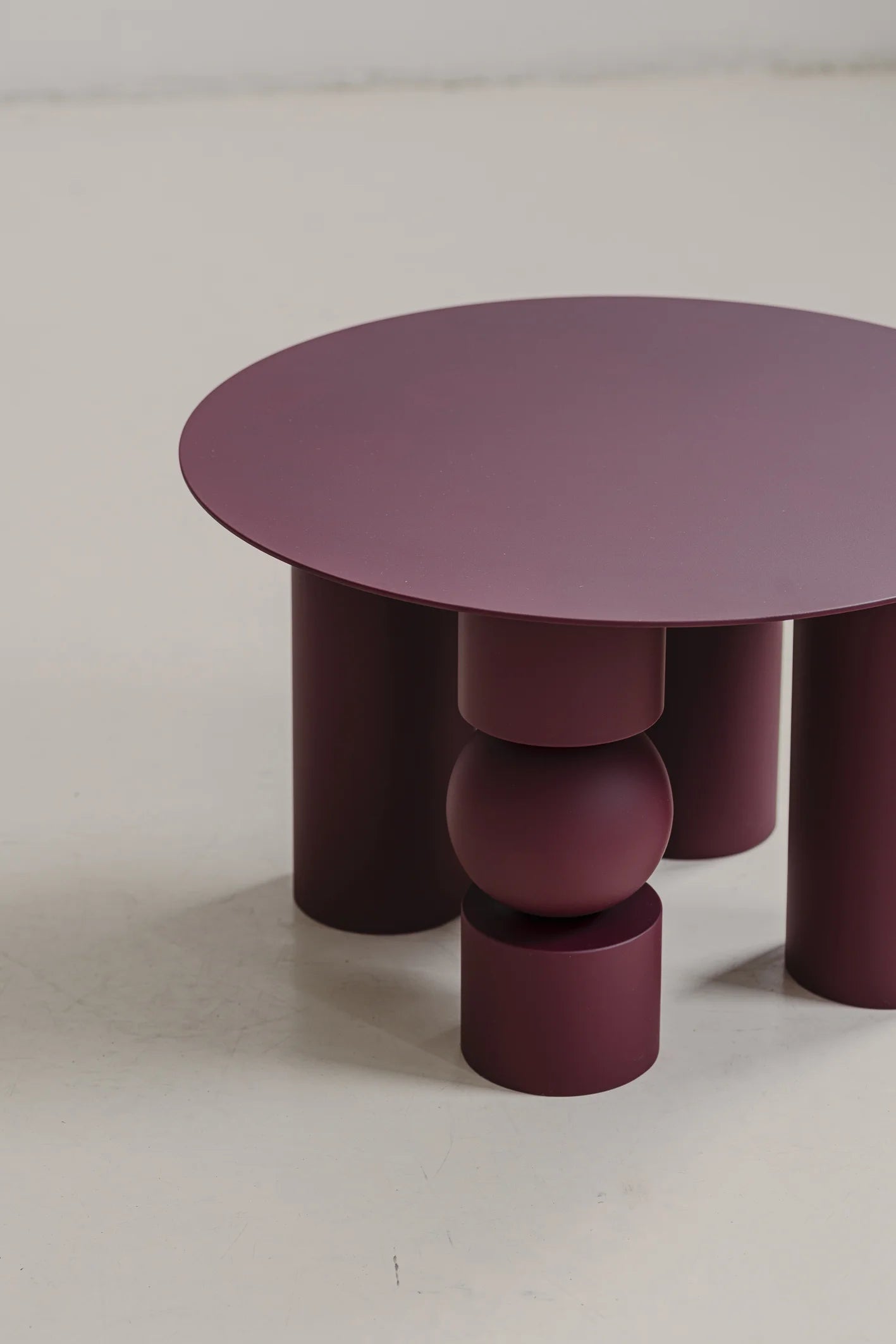 Kaffeetisch CUBE aus Stahl