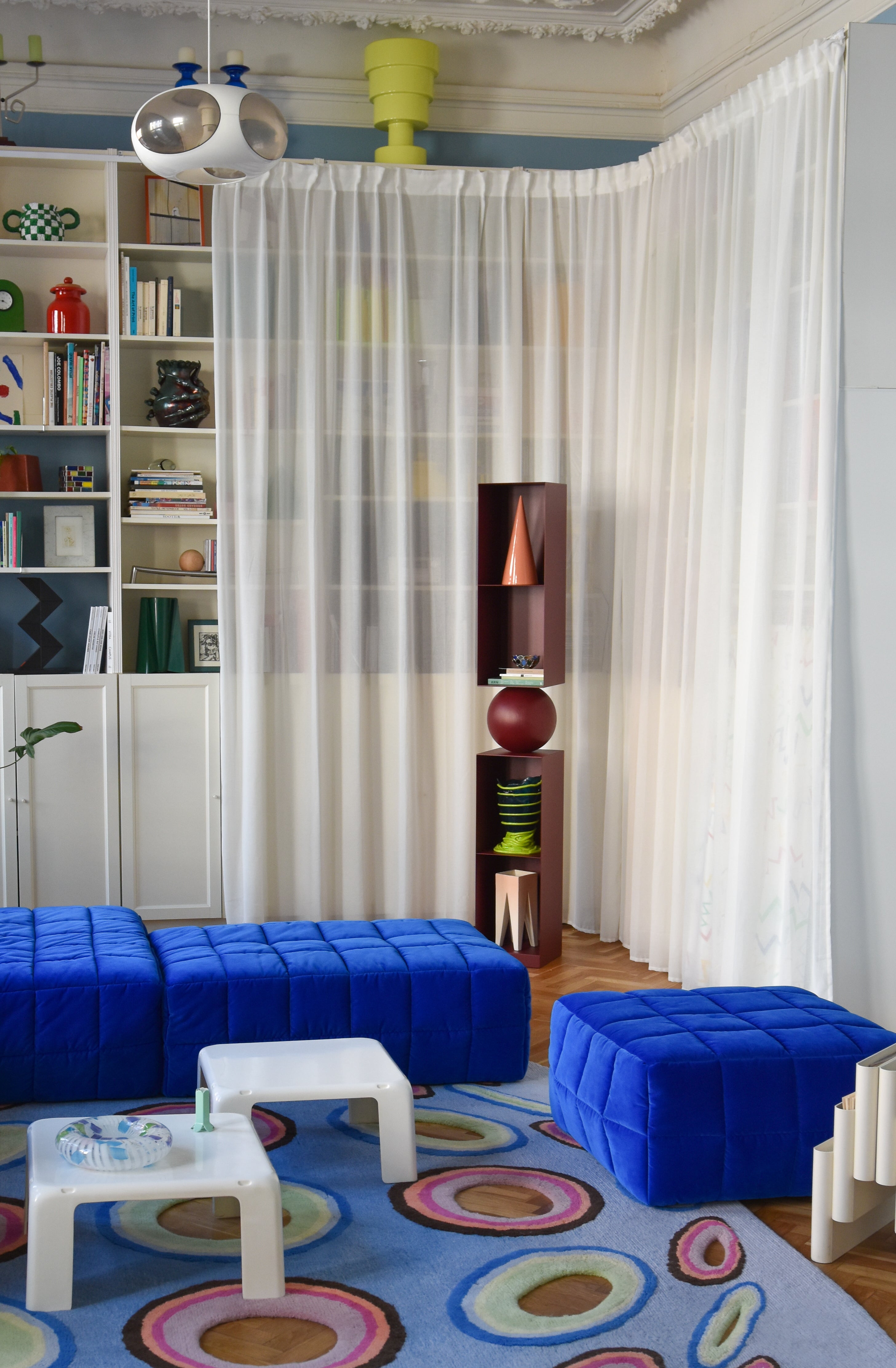 Pecan Long Rekeningkast van hout en staal