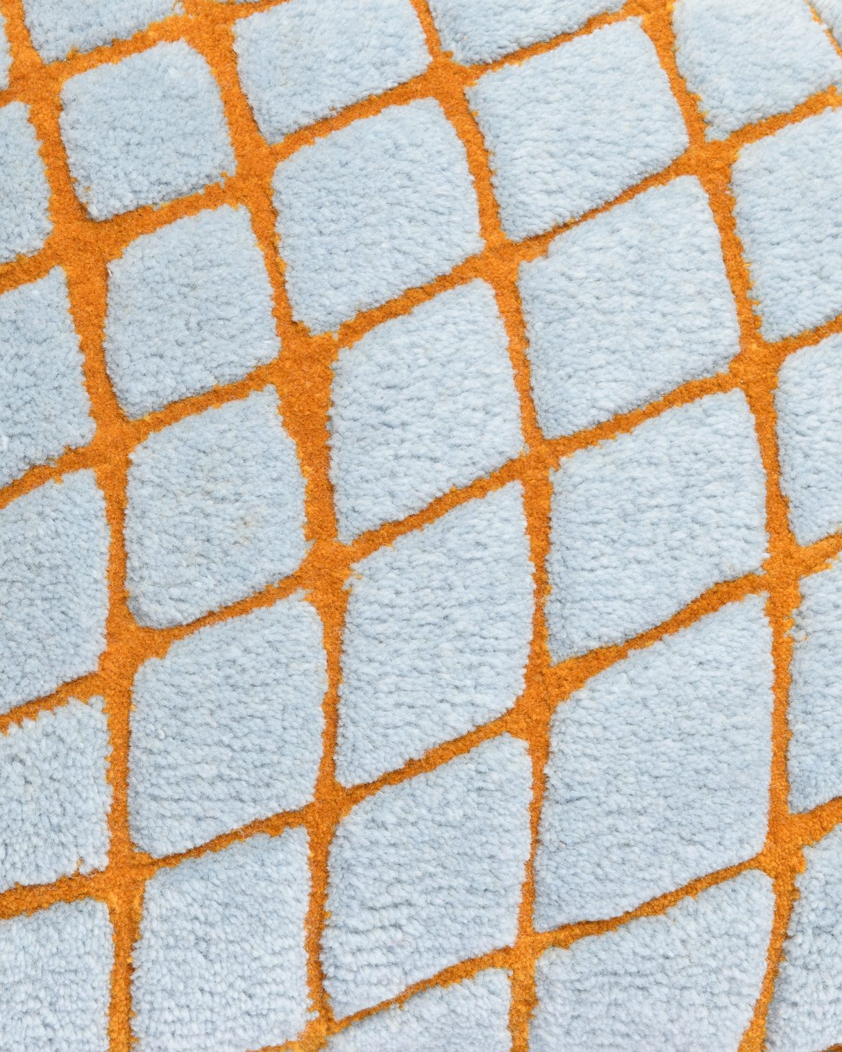 GRID decorative pillow blue