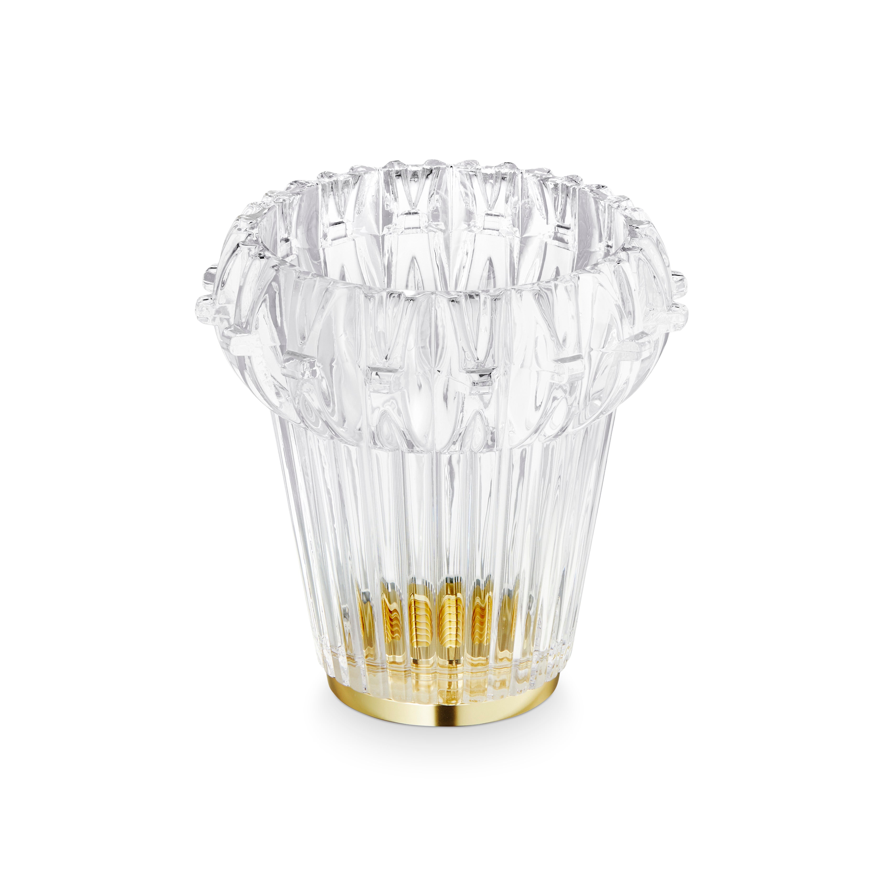 NEW WAVE OPTIC wall lamp pink glass