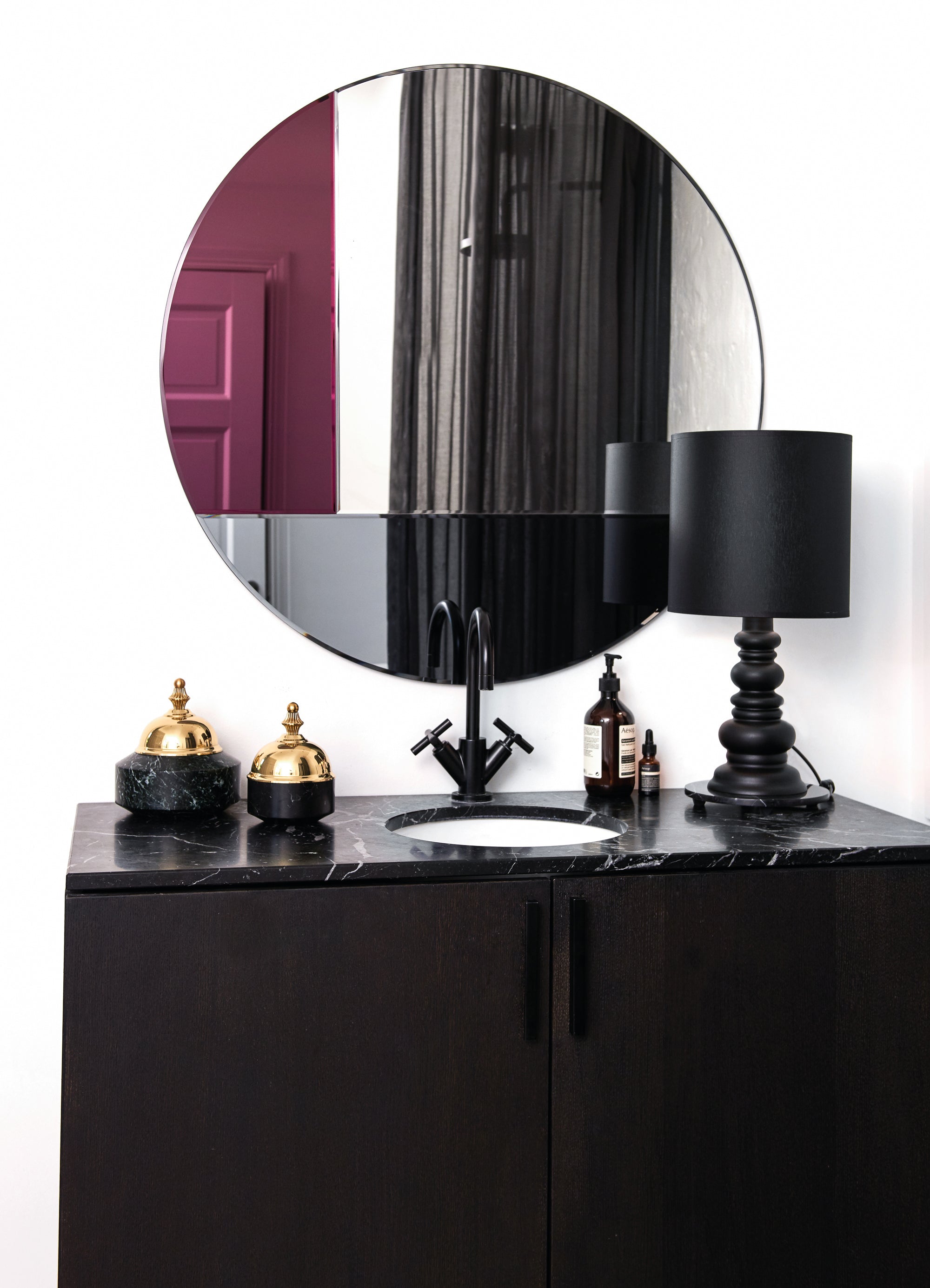 Tafellamp PUNK DELUXE ZWARTE EDITIE zwart