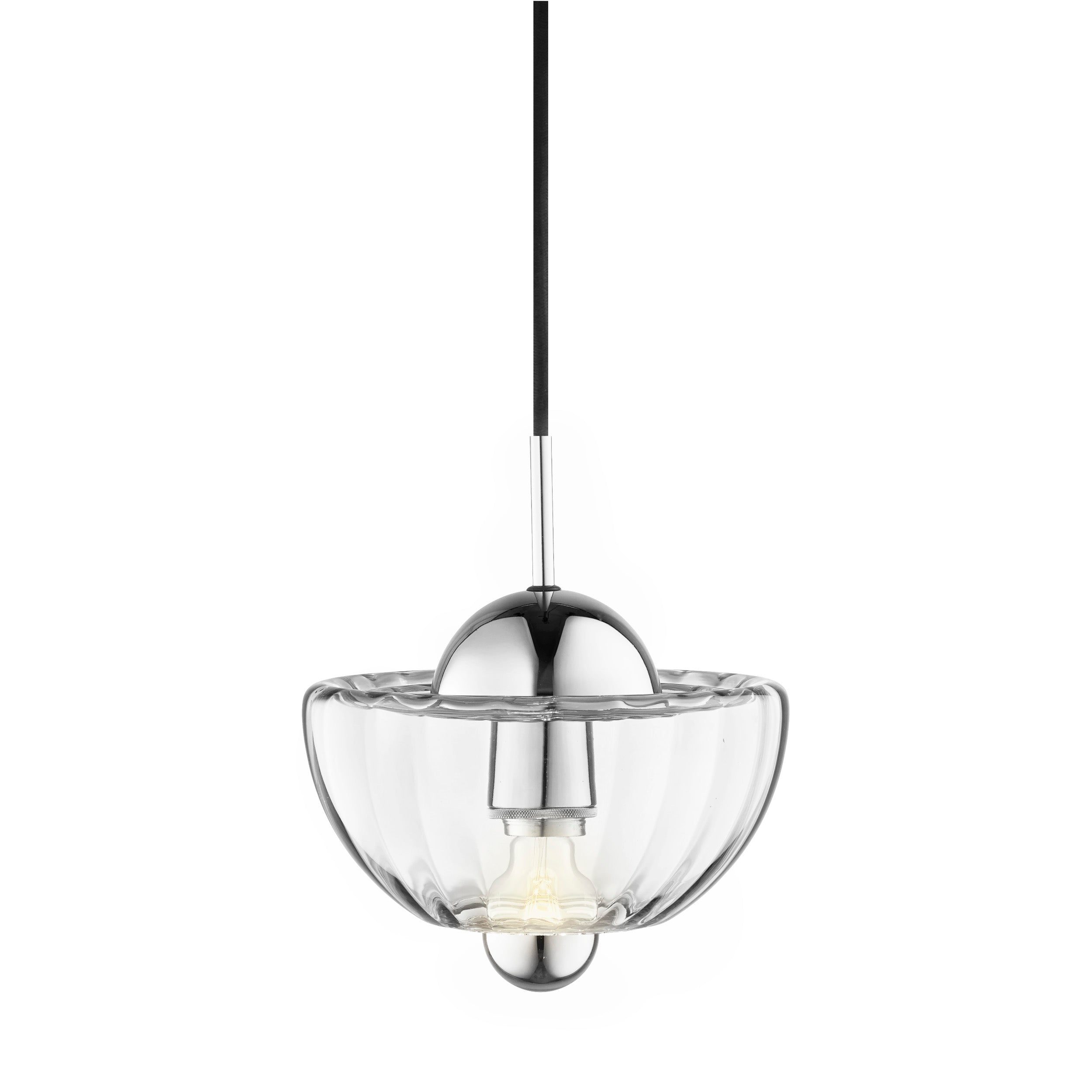 LOTUS pendant lamp hand-blown glass