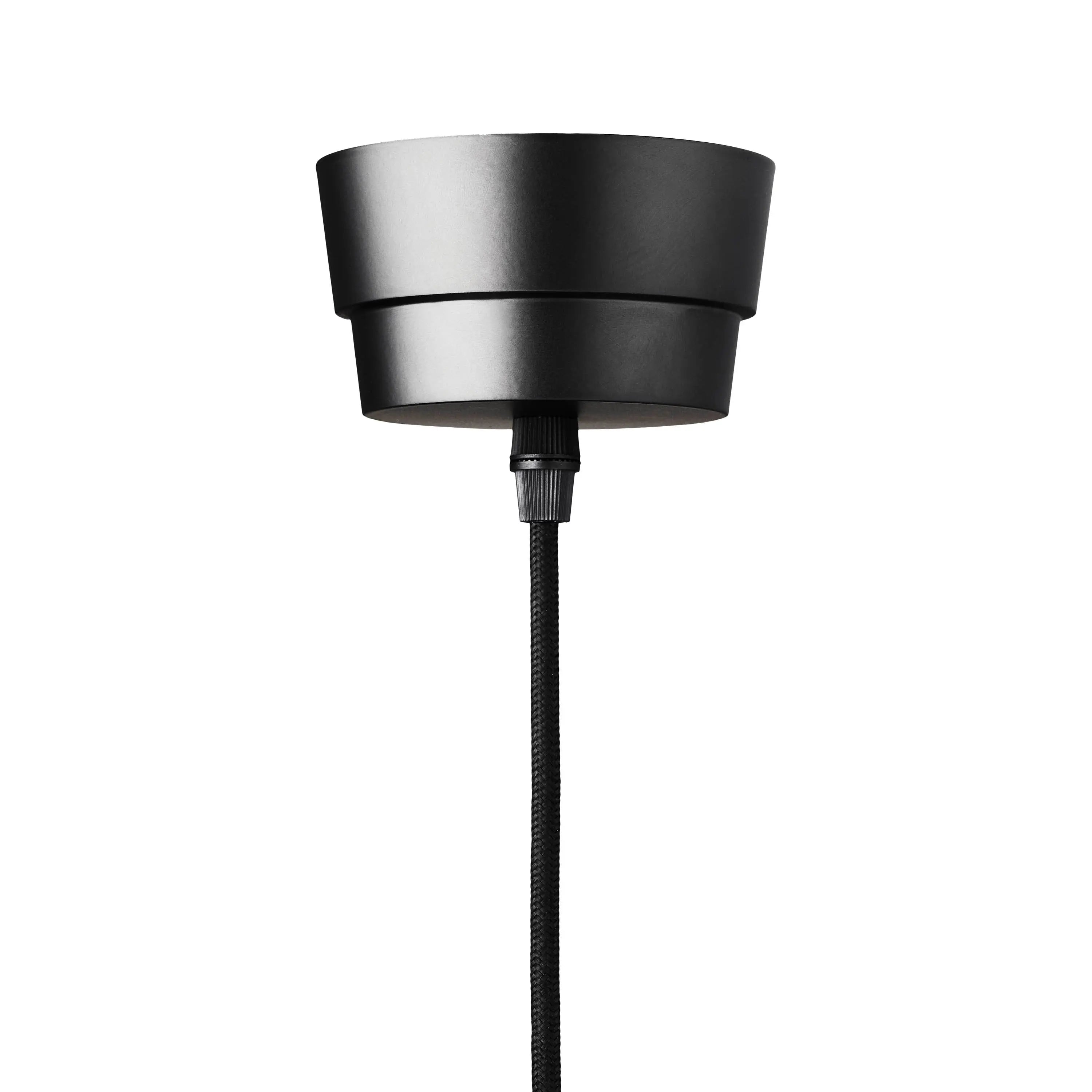 Lampa wisząca NEW WAVE OPTIC transparentne szkło z czarnym wykończeniem, marka Design By Us