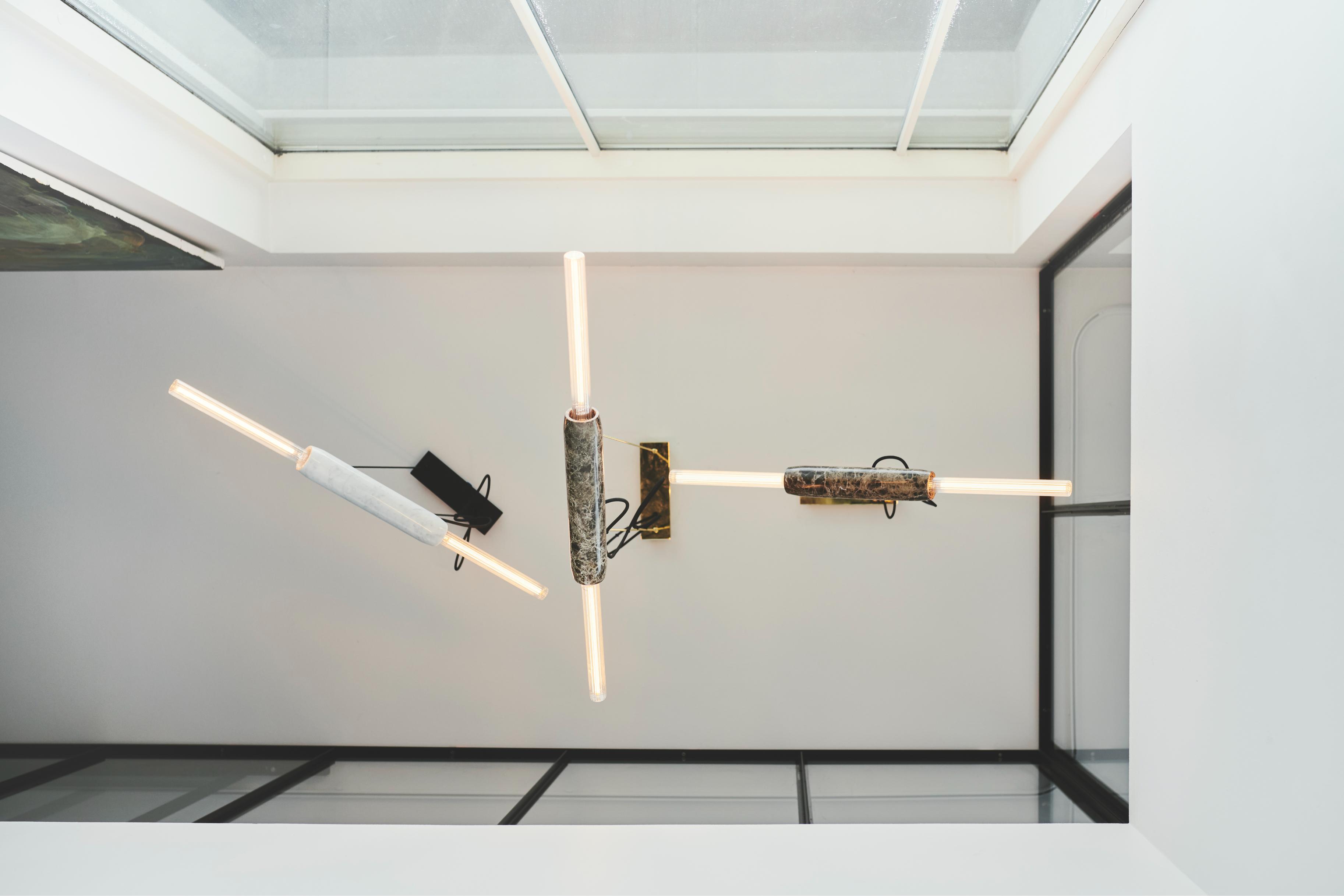 Hanglamp LIMBO bruin marmer