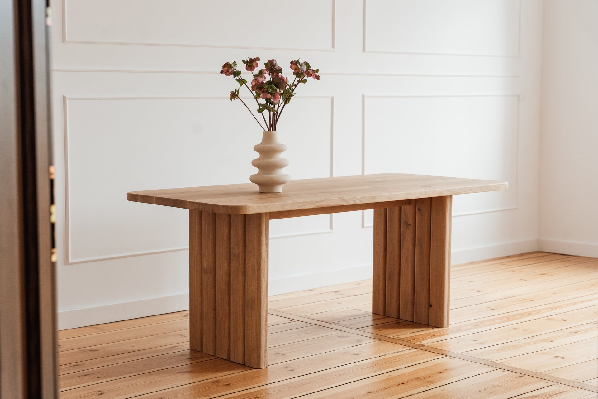 Eikenhouten tafel LEON