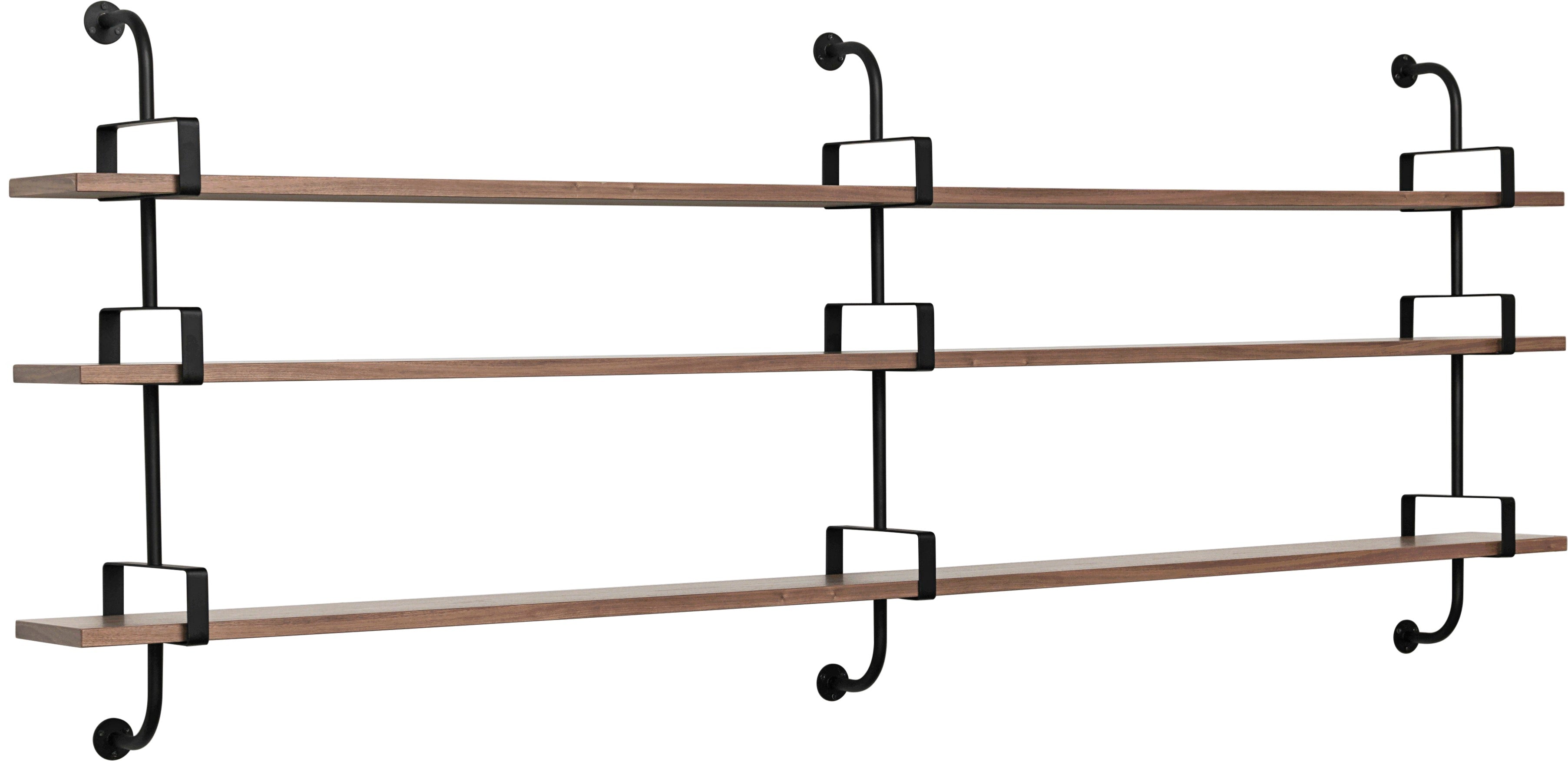 Double Shelf DÉMON walnut wood