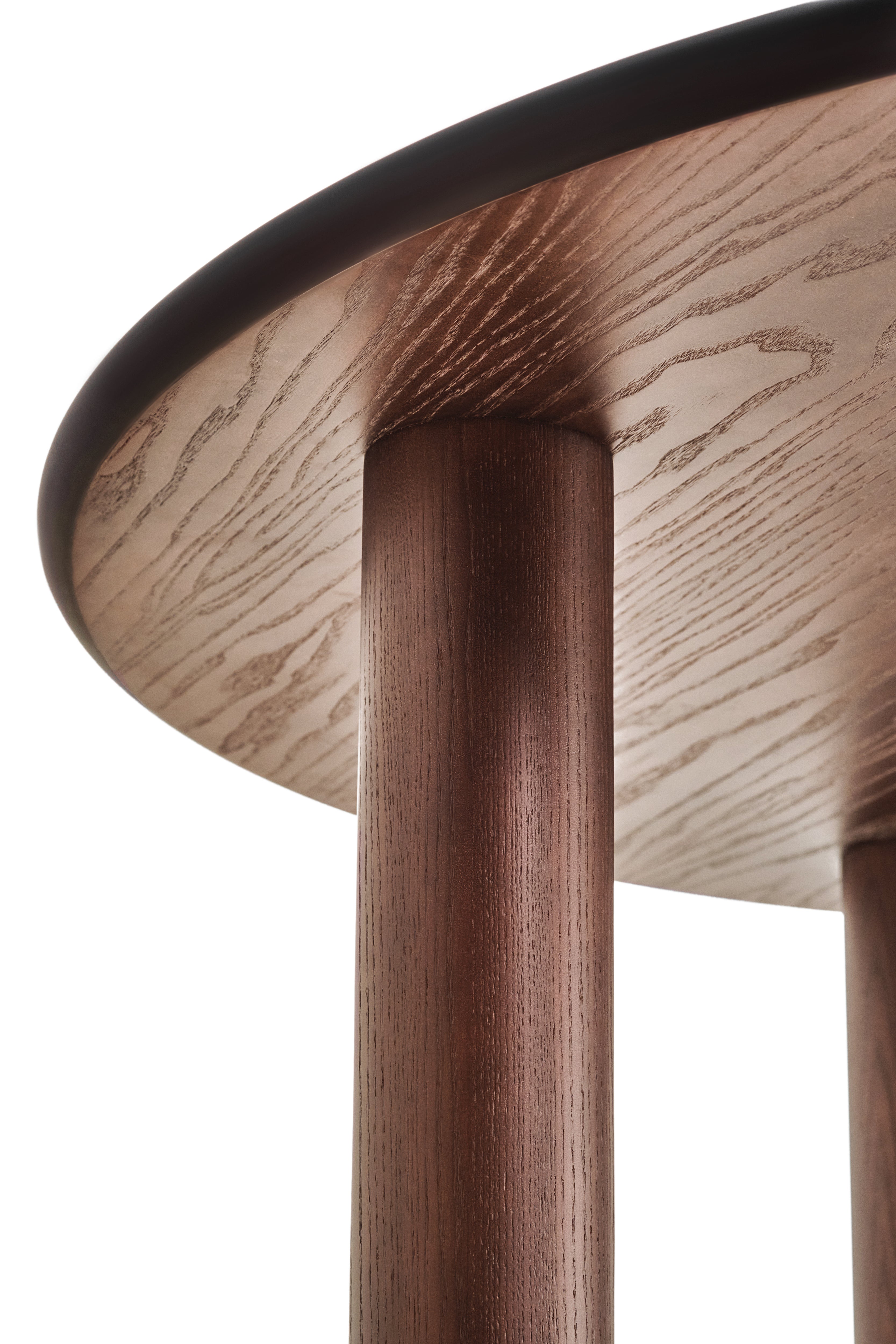 Oval Table PAUL Brown Ash Wood