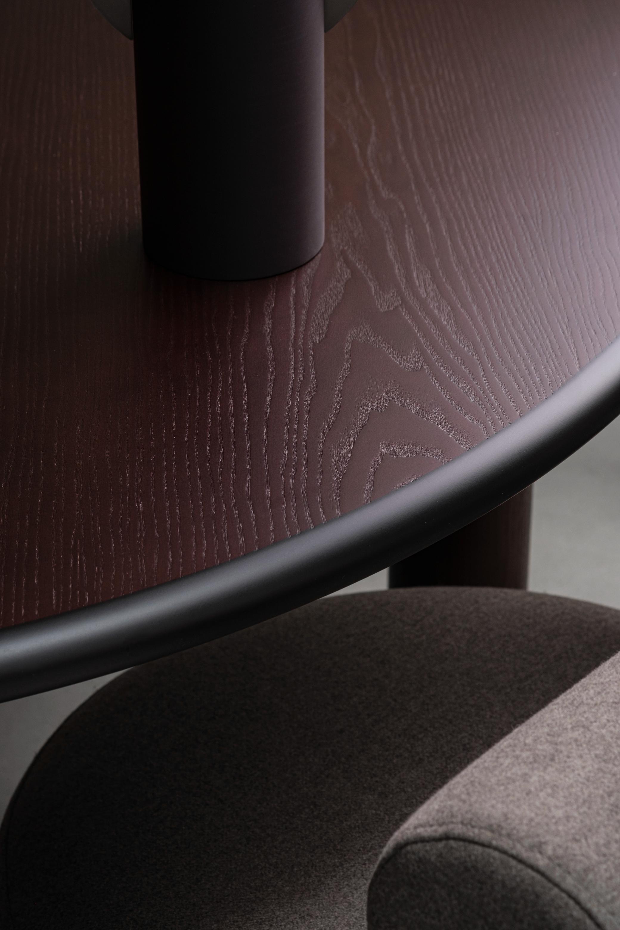 Oval Table PAUL Brown Ash Wood