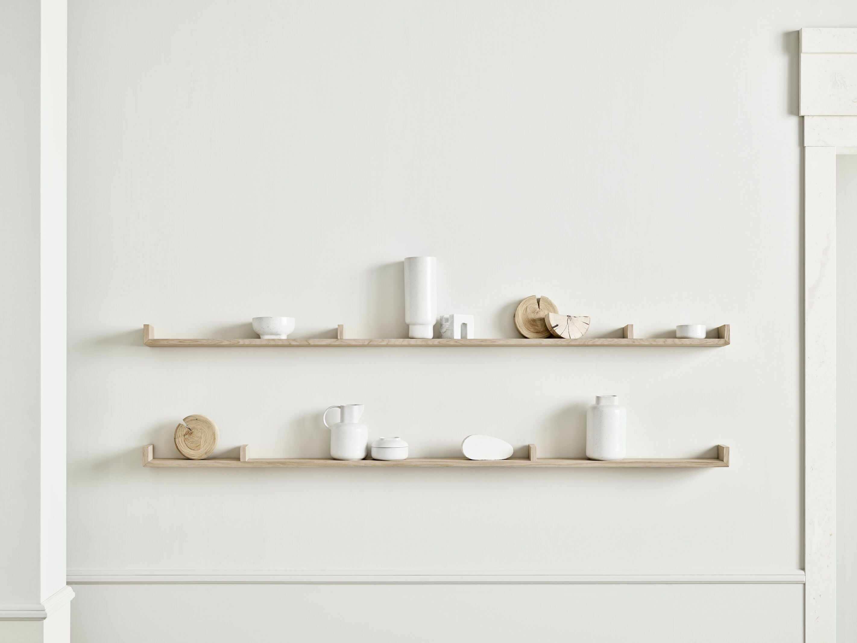 DISPLAY plank gebleekt eikenfineer