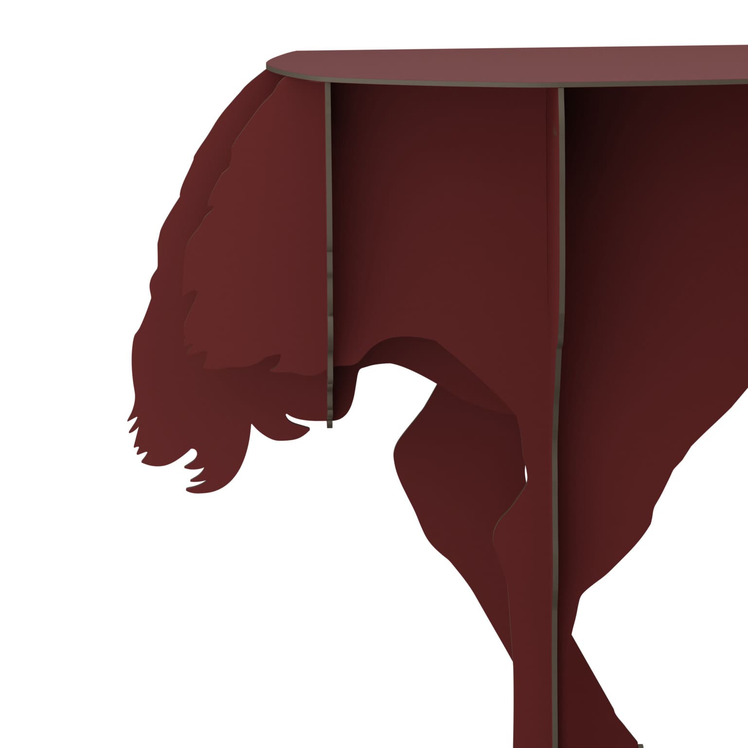 DIVA console bordeaux
