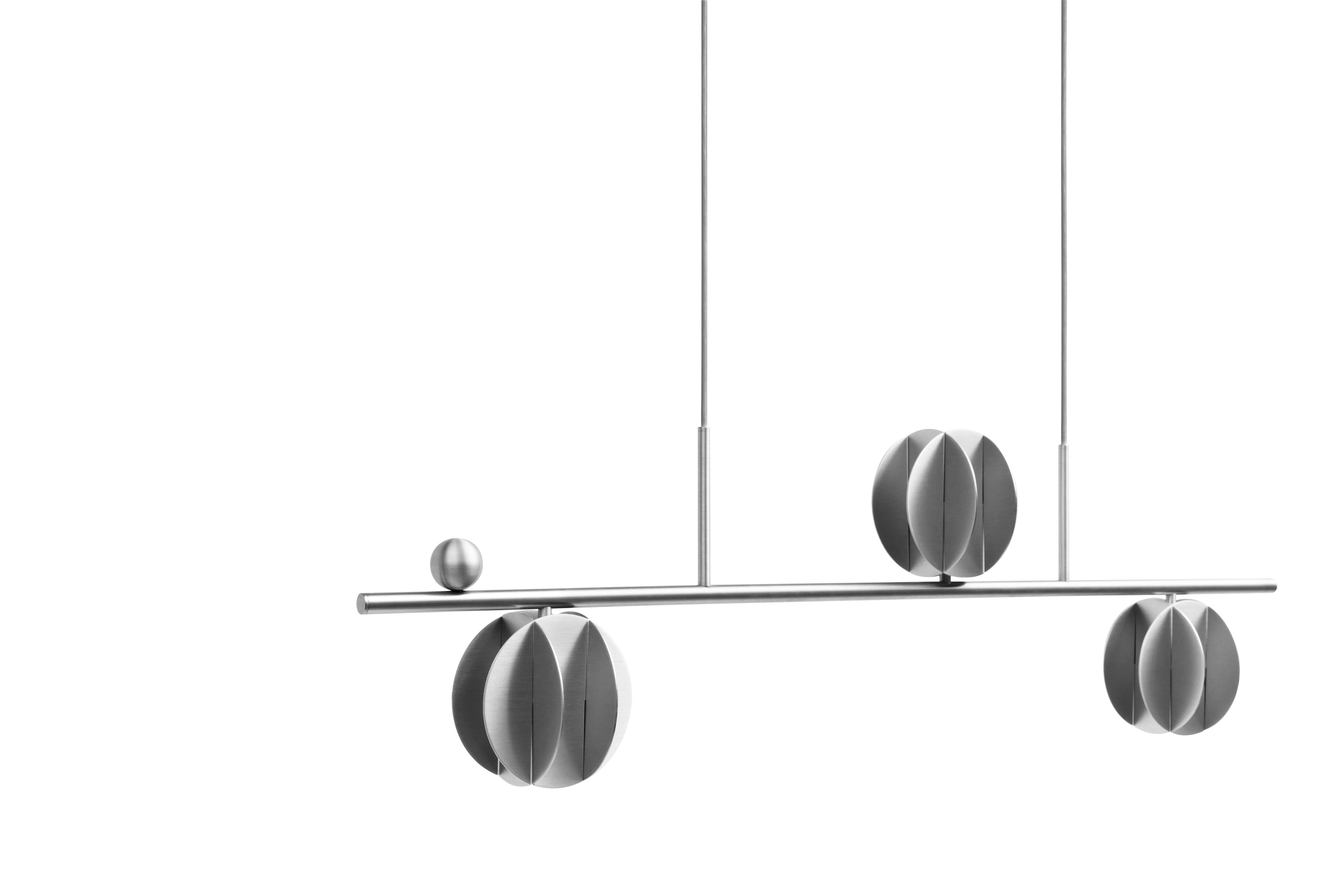 Pendelleuchte EL HORIZONTAL Stahl