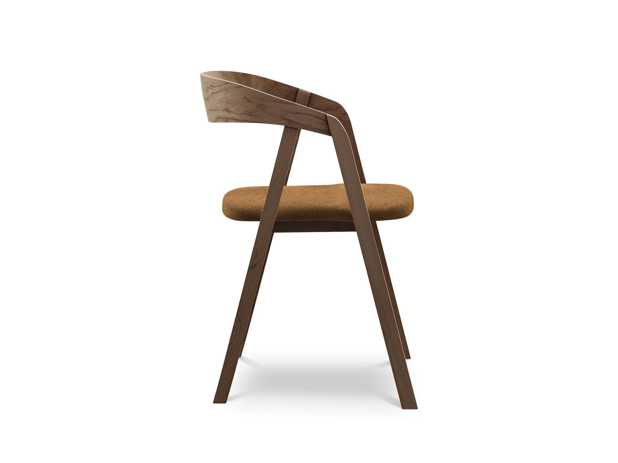 ERIKA Chair in Terracotta with Beech Base