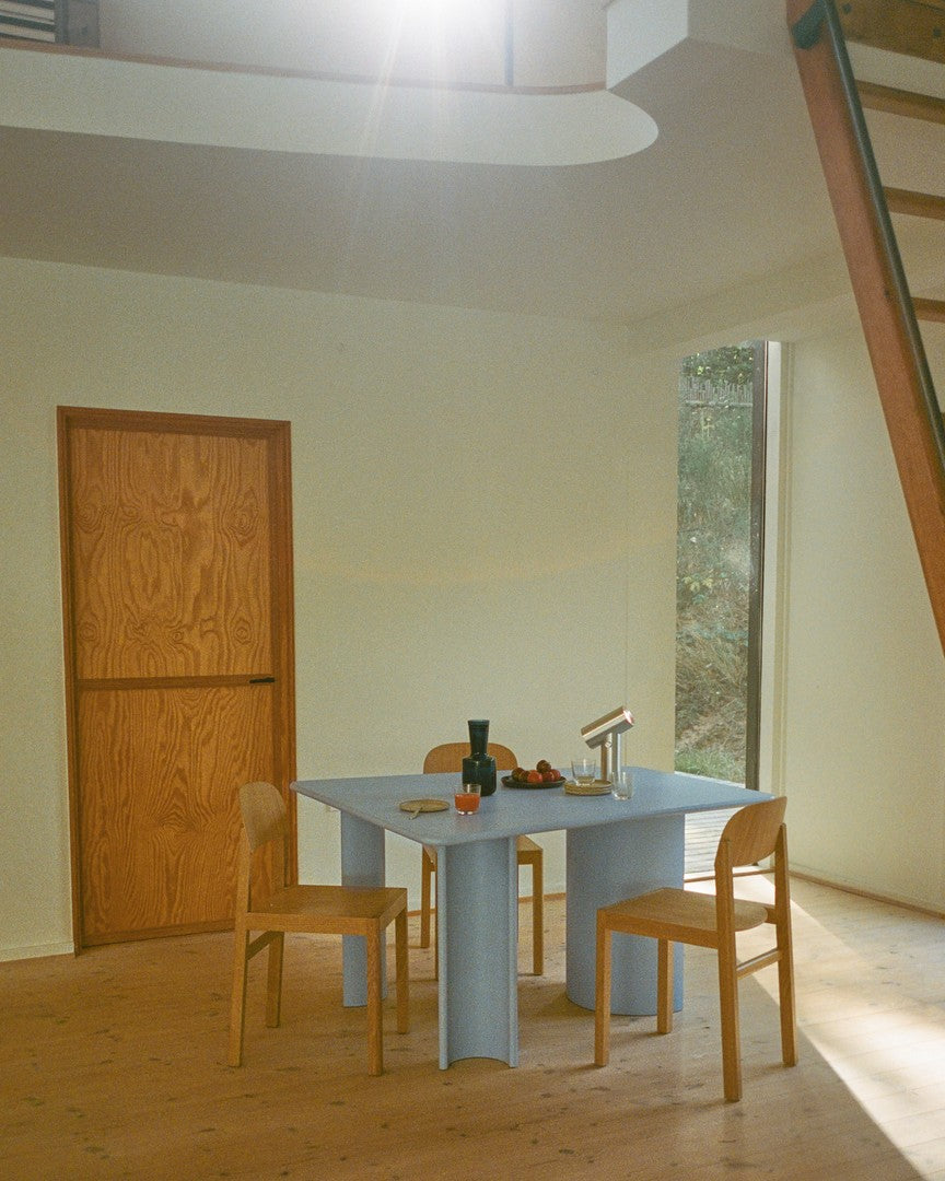 Draagbare lamp BEAM gepolijst aluminium