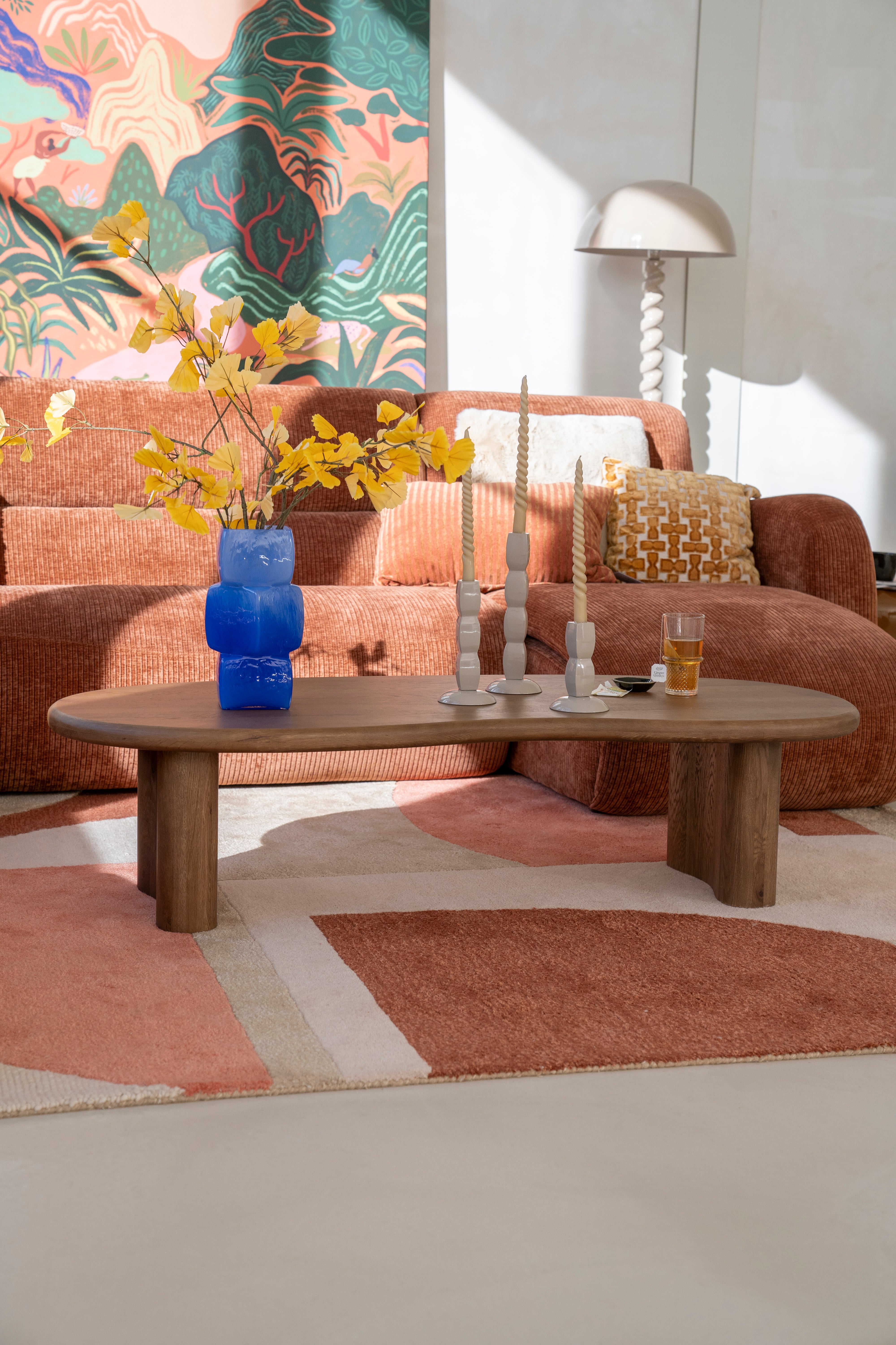 JOSH Coffee Table Dark Oak Wood