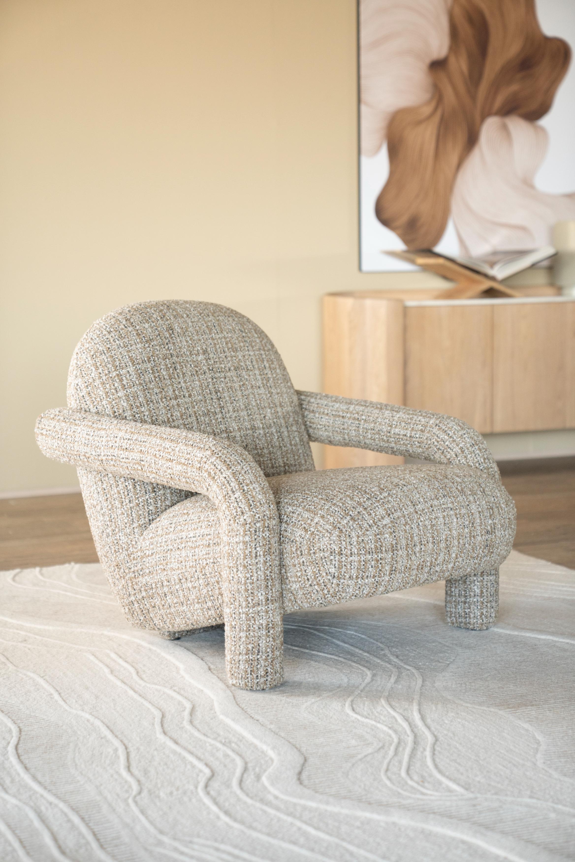 Fauteuil MONICA lichtbeige