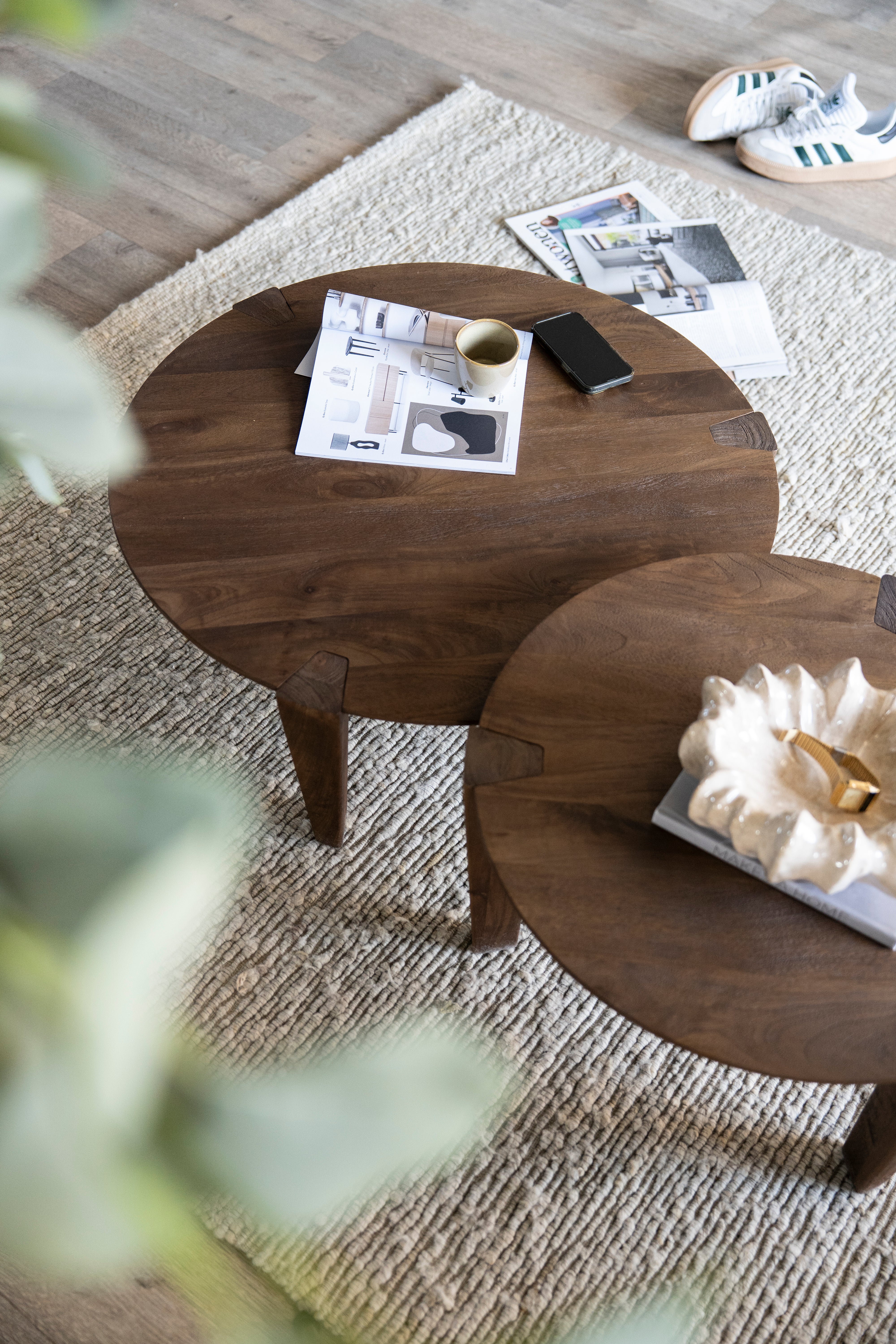 Bijzettafel DAVINA mango hout