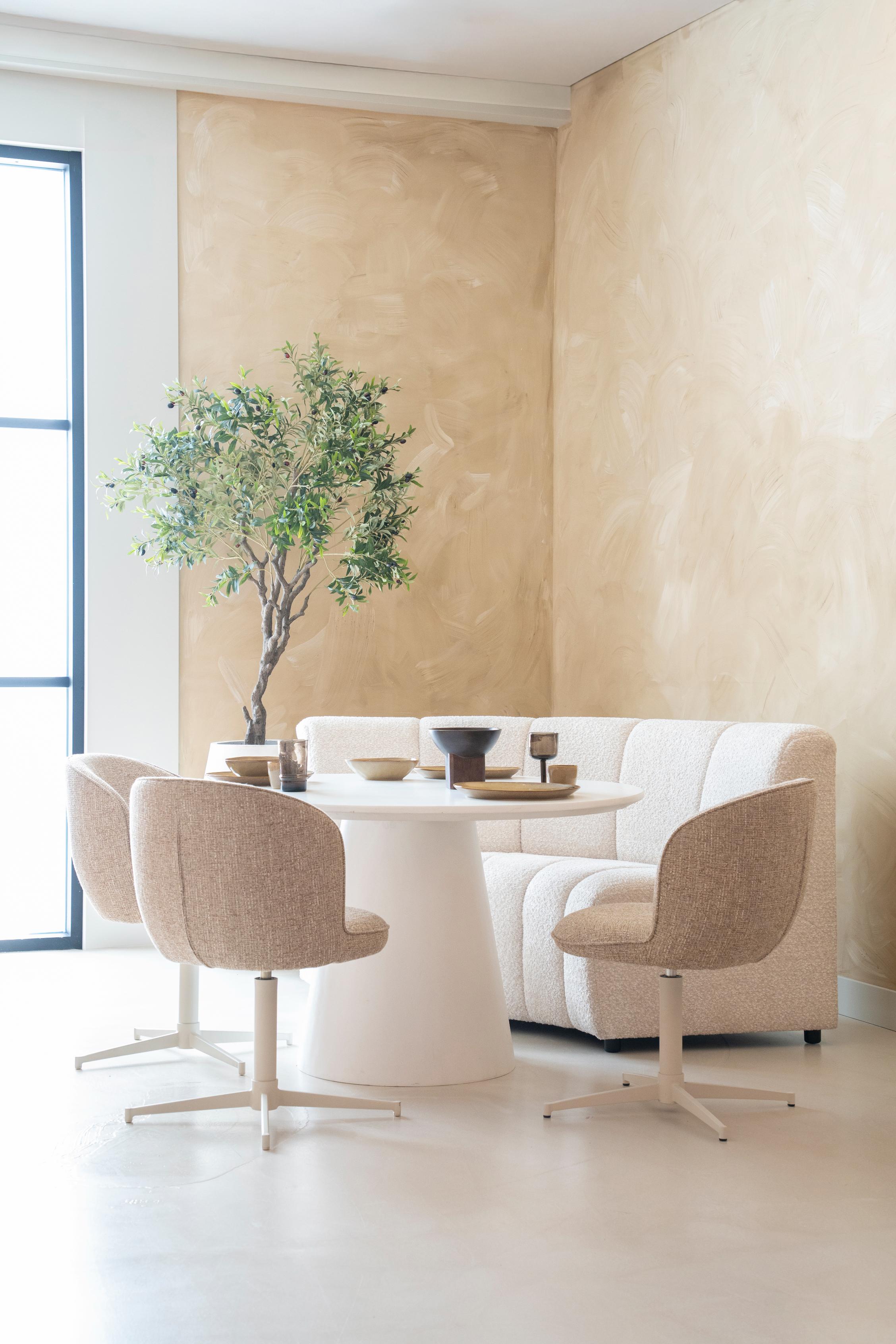 Ronde tafel ELIN wit