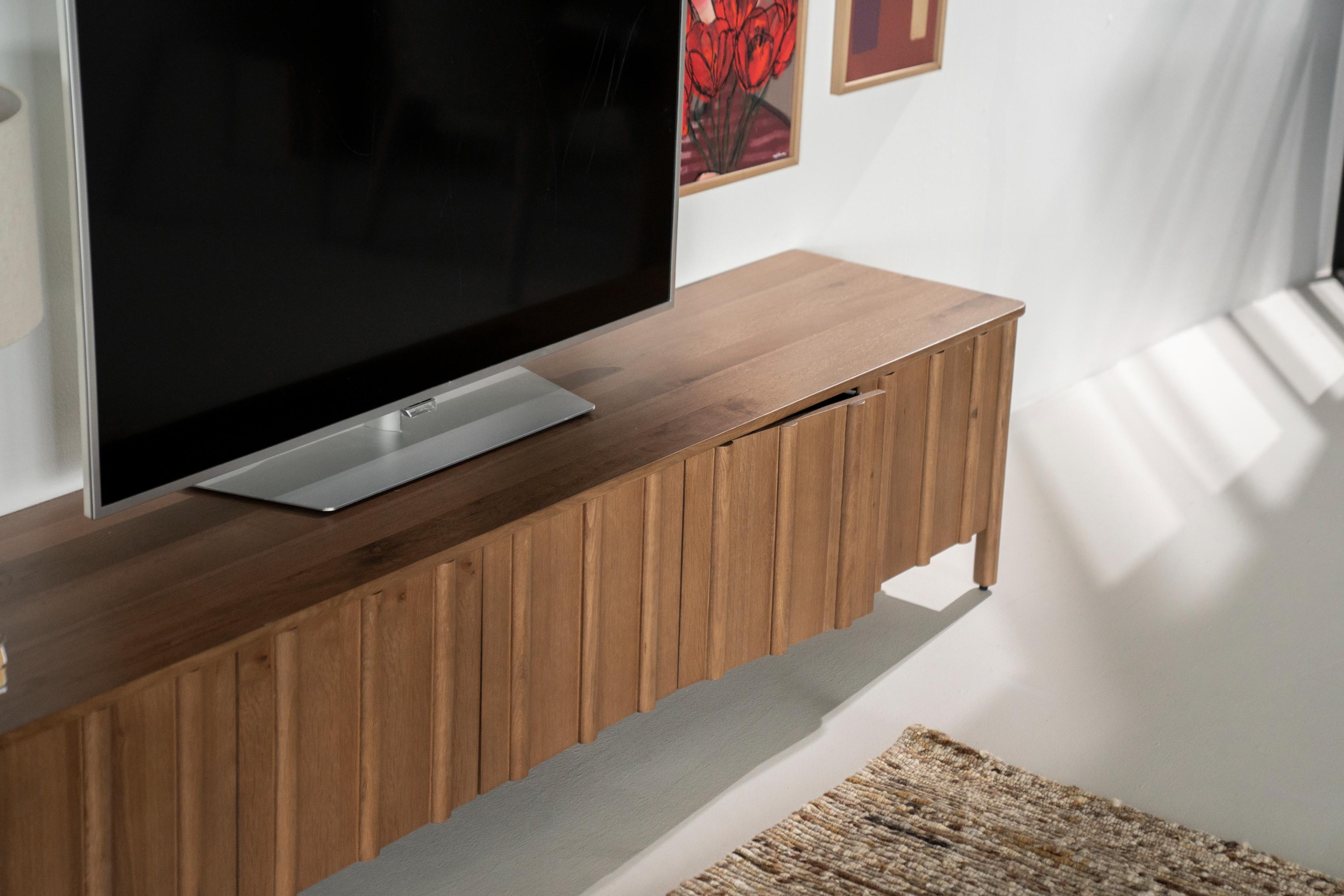 JAKE TV Cabinet dark oak wood
