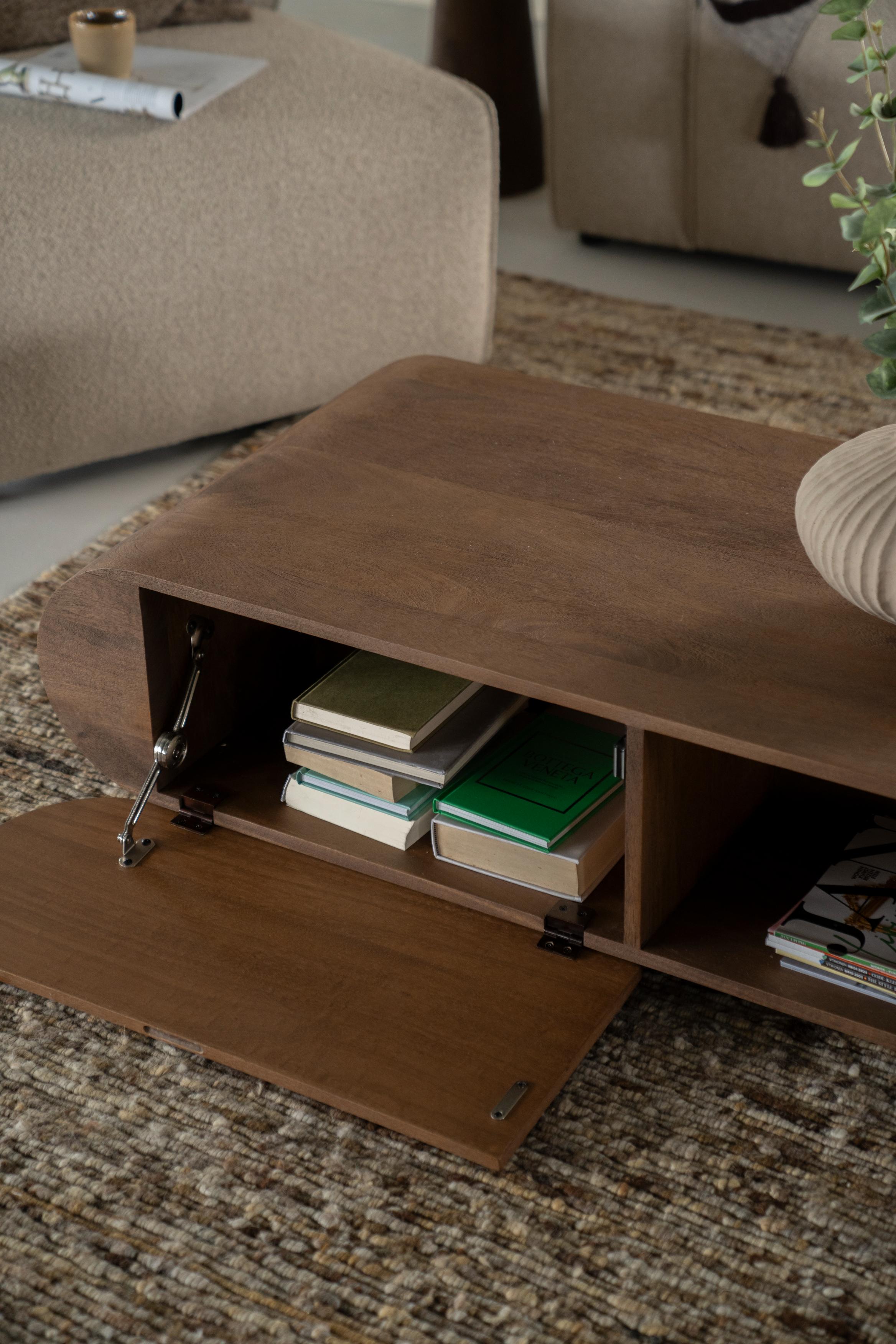 KING mango wood coffee table