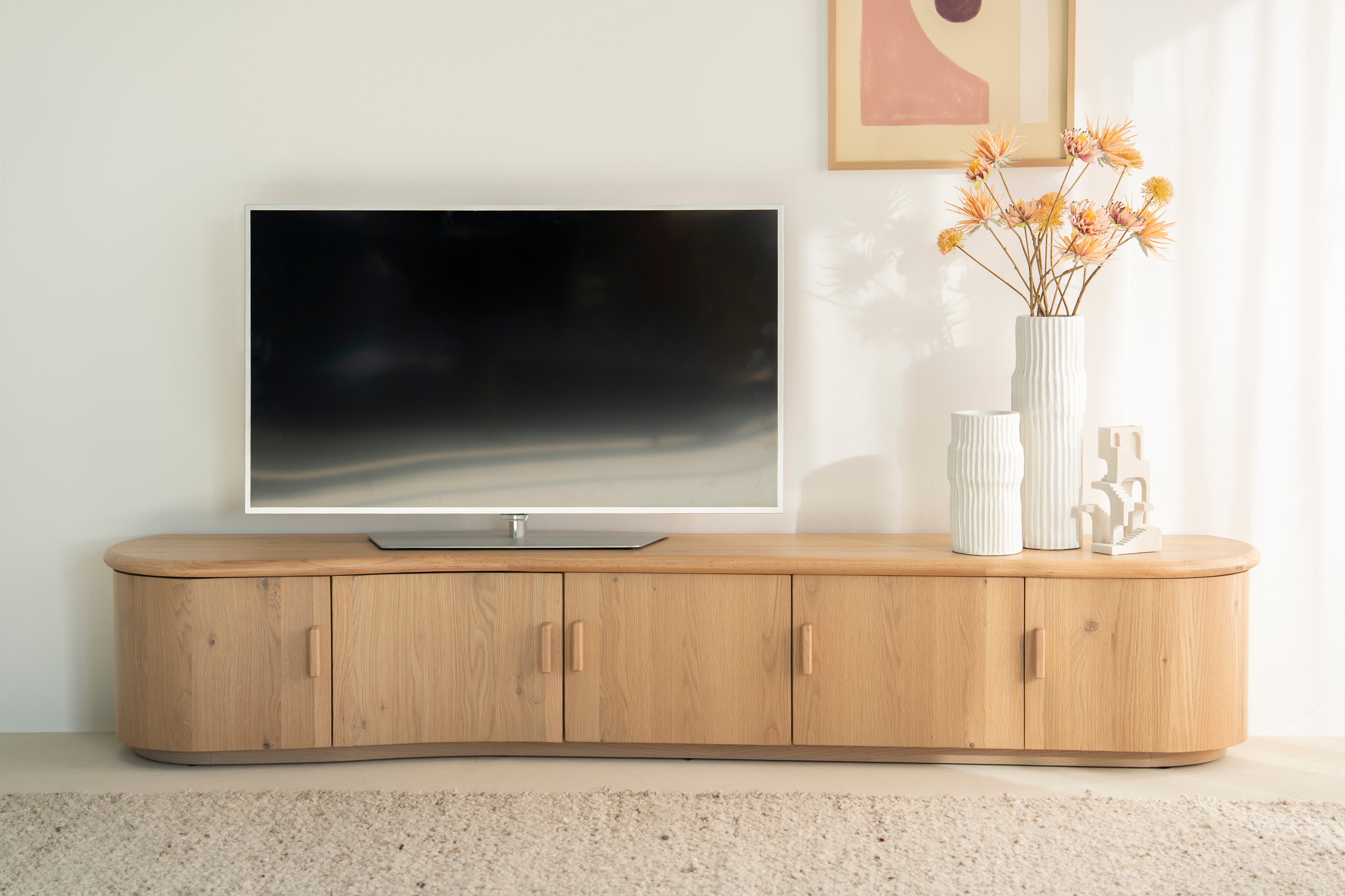 TV-meubel JOSH eikenhout