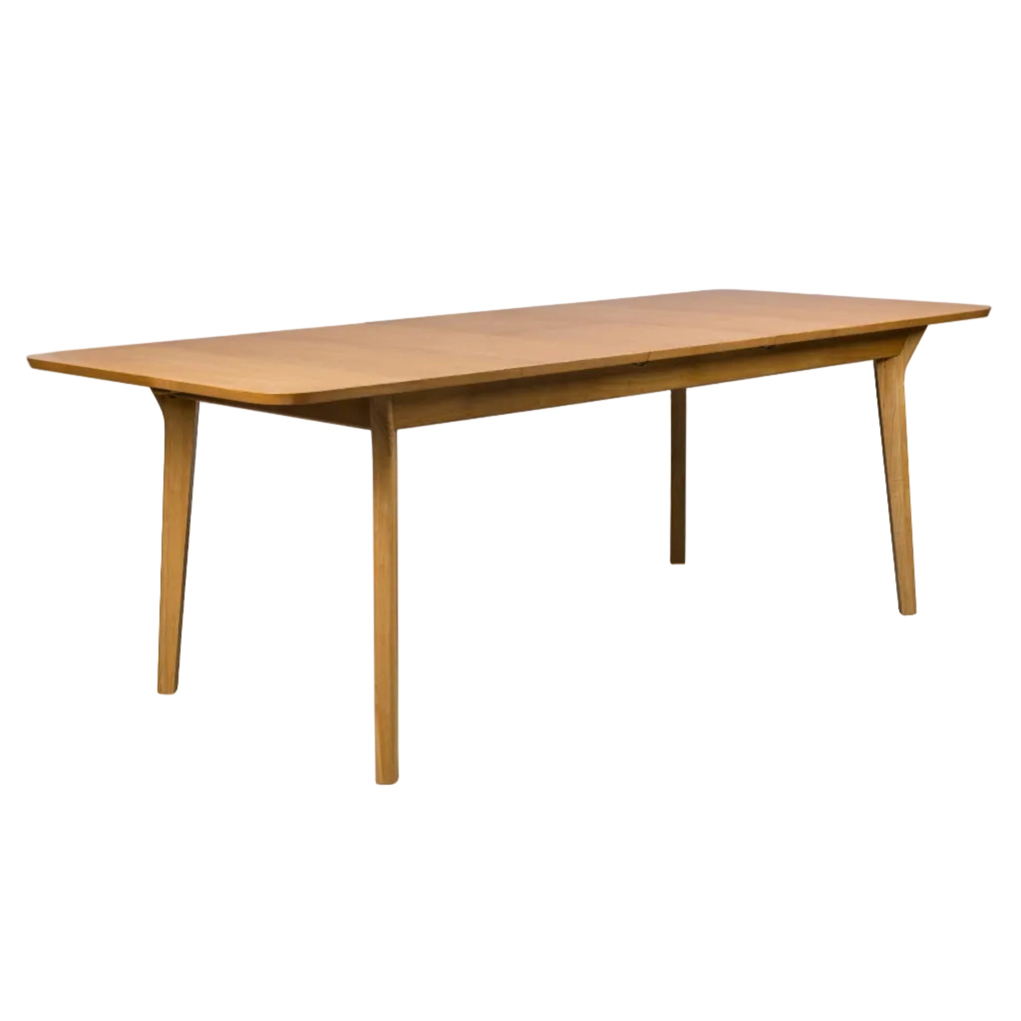 Uitschuifbare tafel ELLEN rubberhout