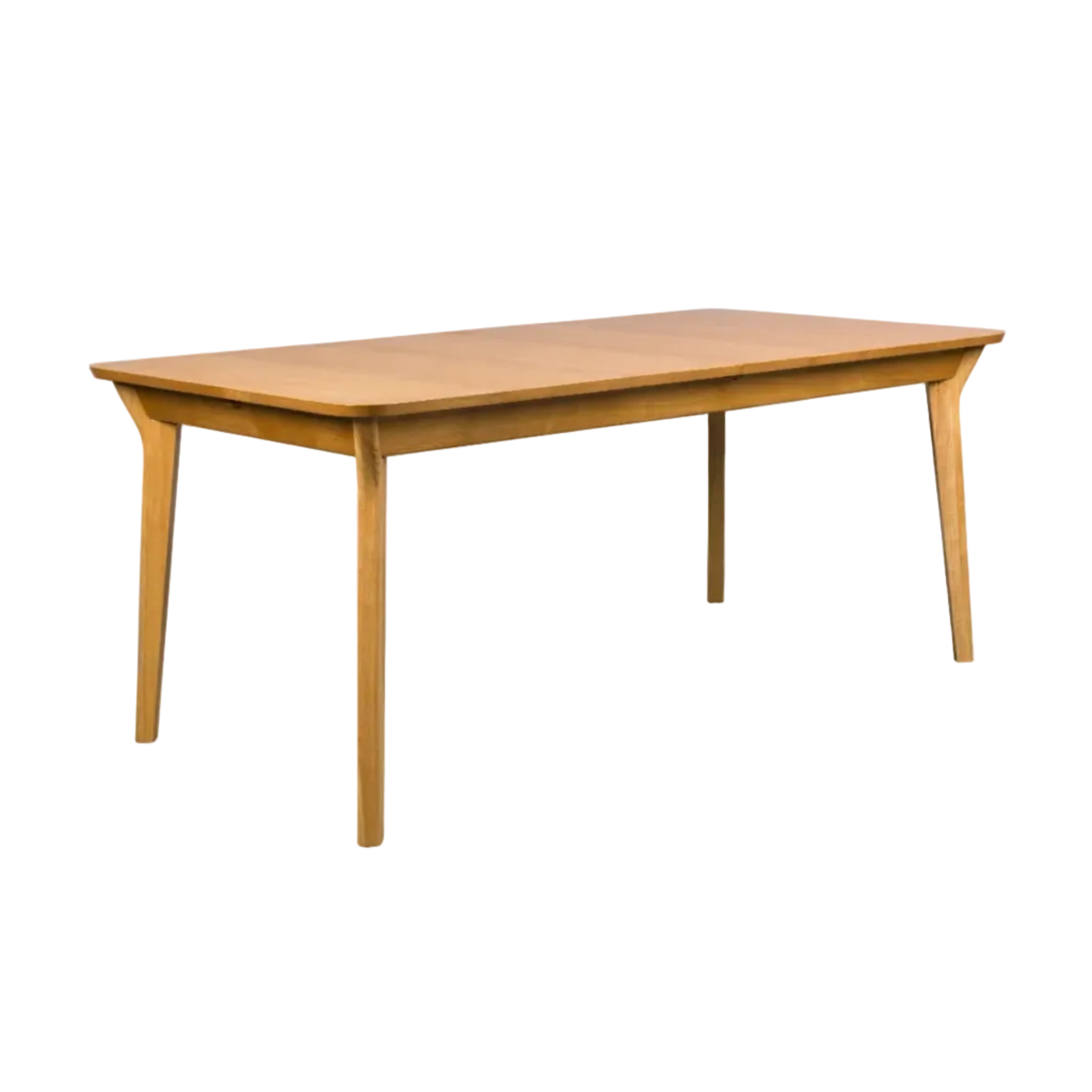 Uitschuifbare tafel ELLEN rubberhout
