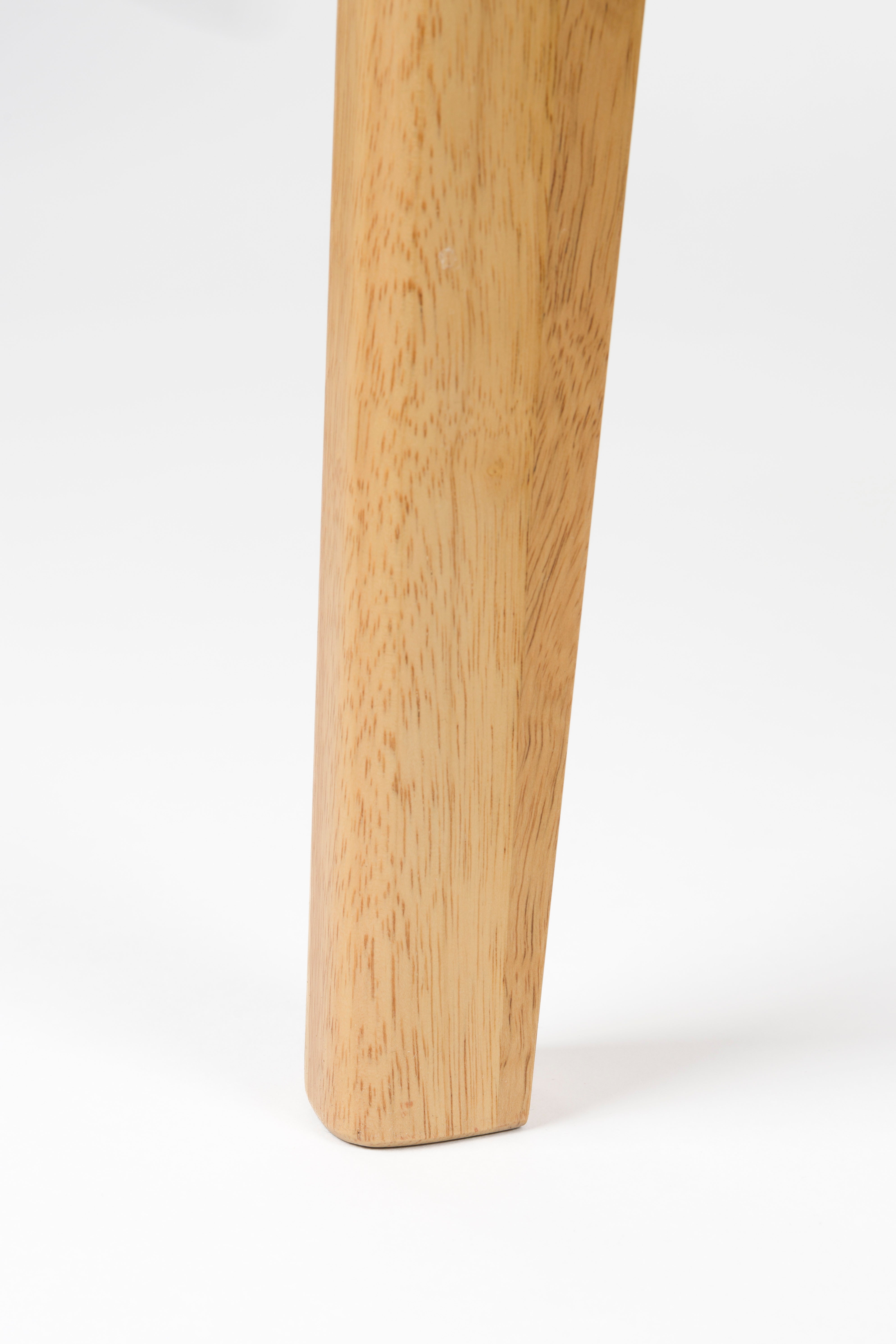 Uitschuifbare tafel ELLEN rubberhout